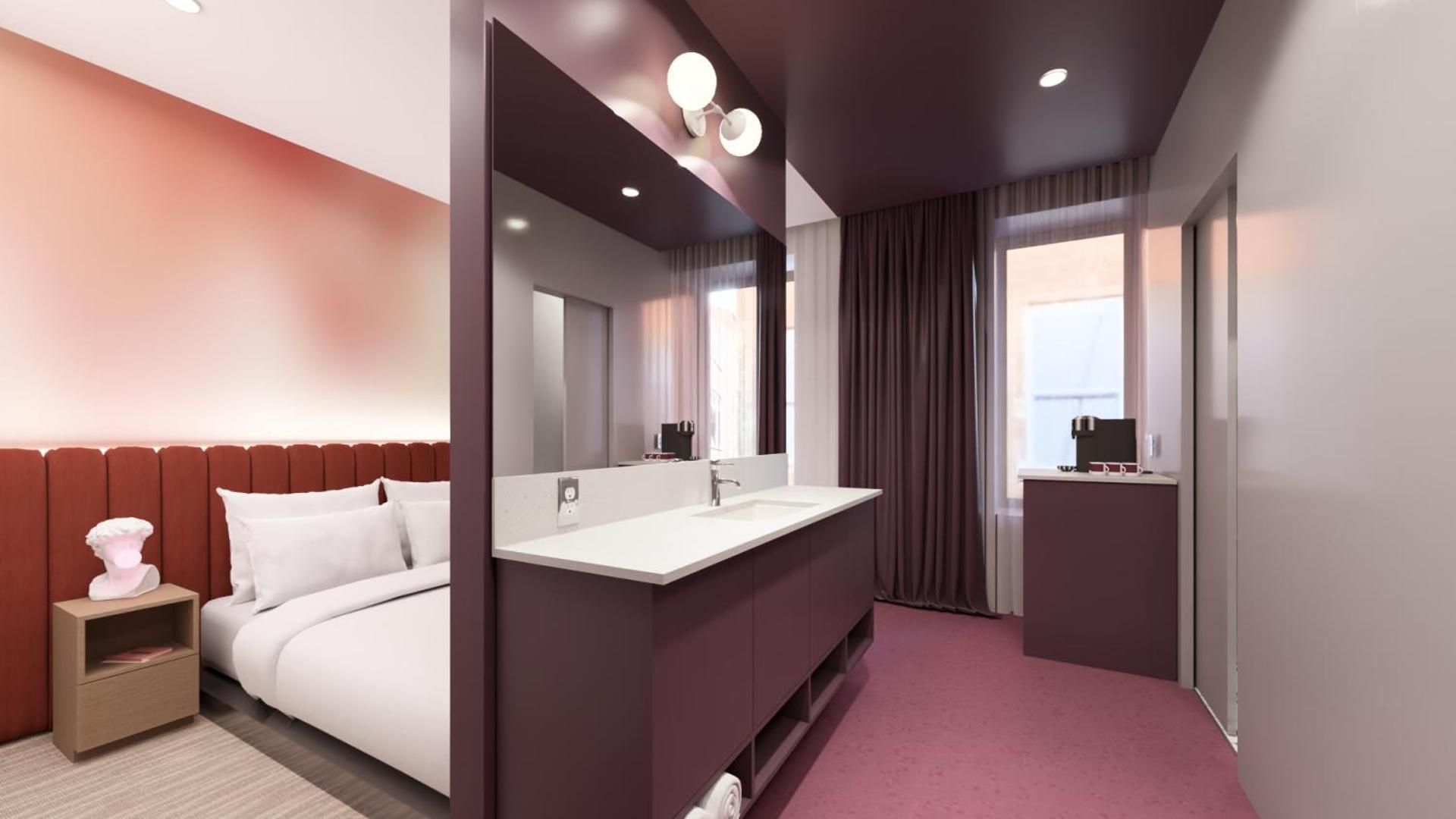 Rose - Hotel Invisible Deluxe Double Room 2