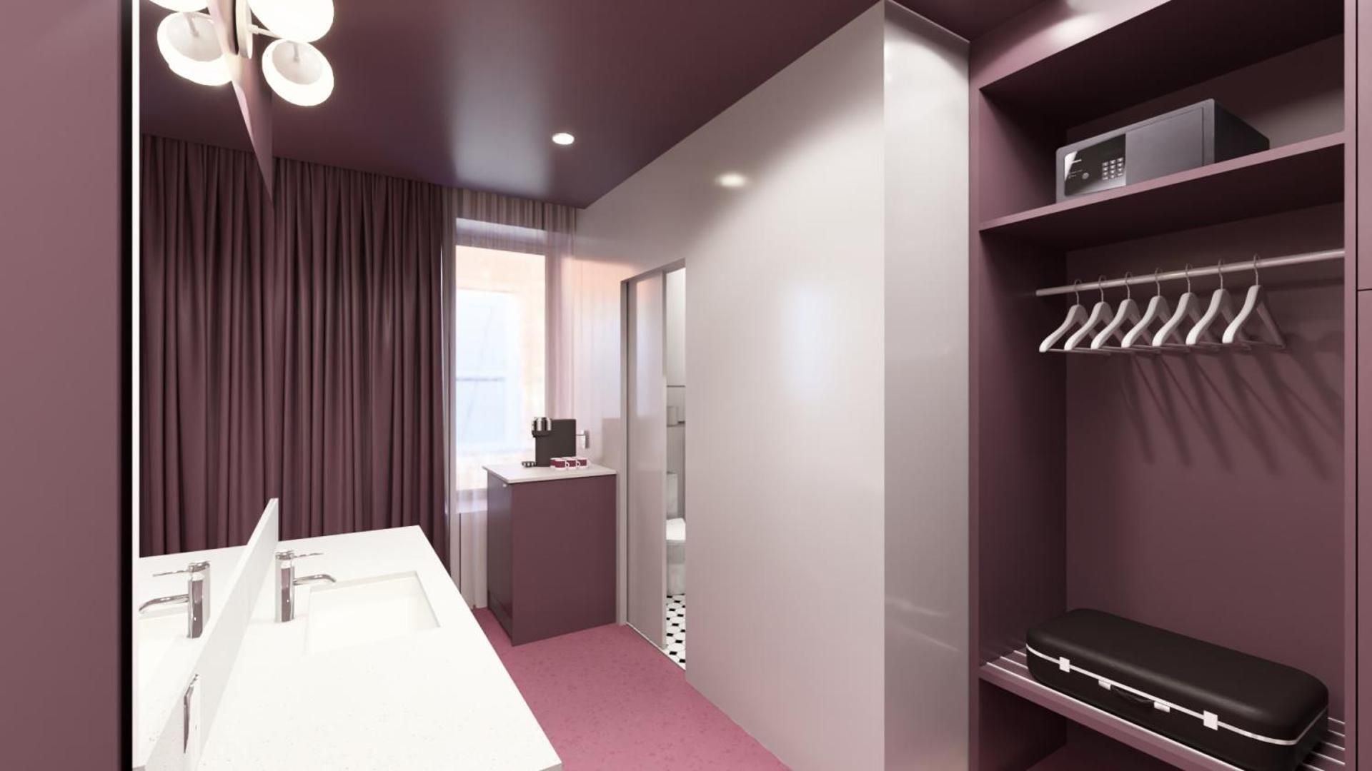 Rose - Hotel Invisible Deluxe Double Room 3