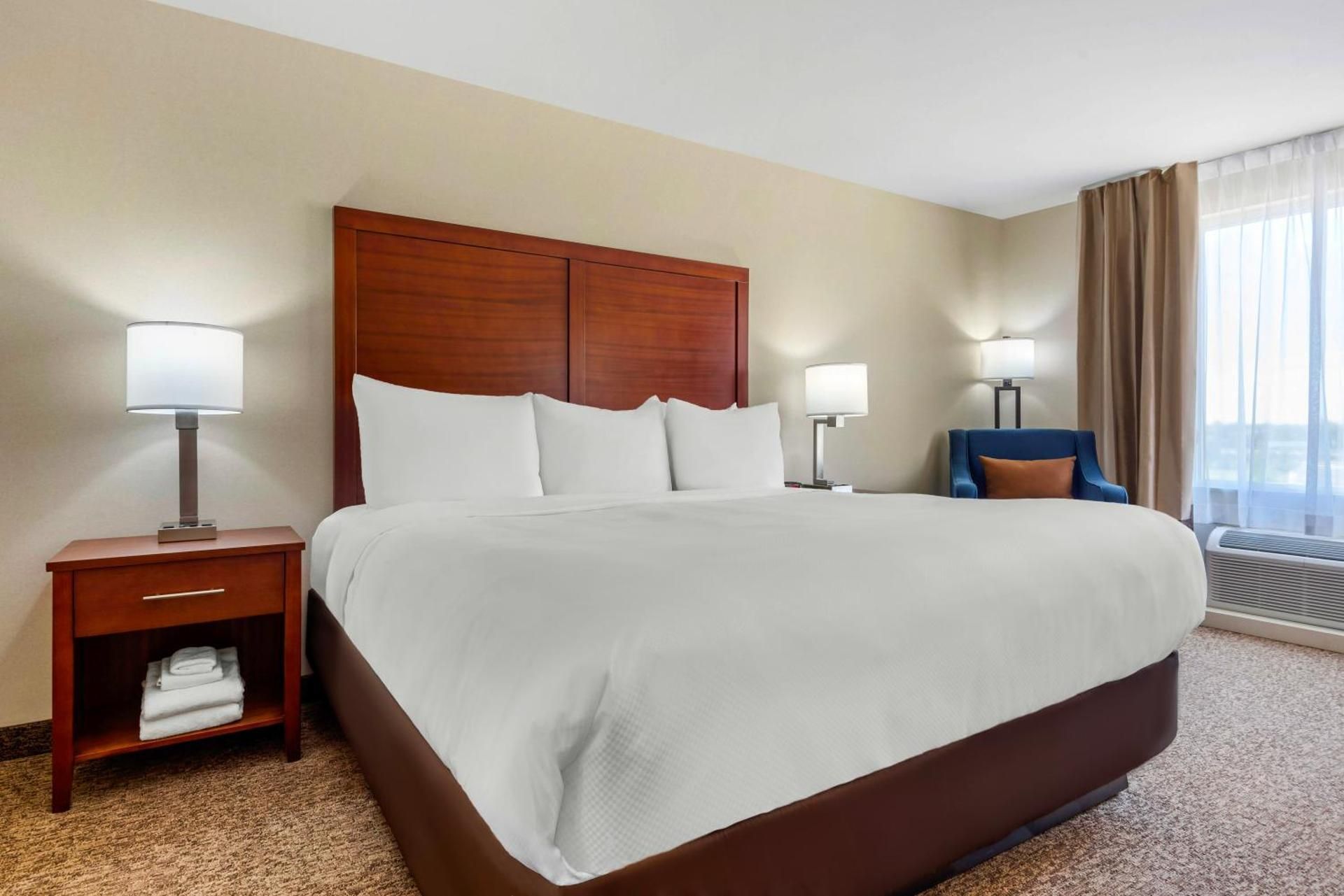 1 King Bed, Nonsmoking