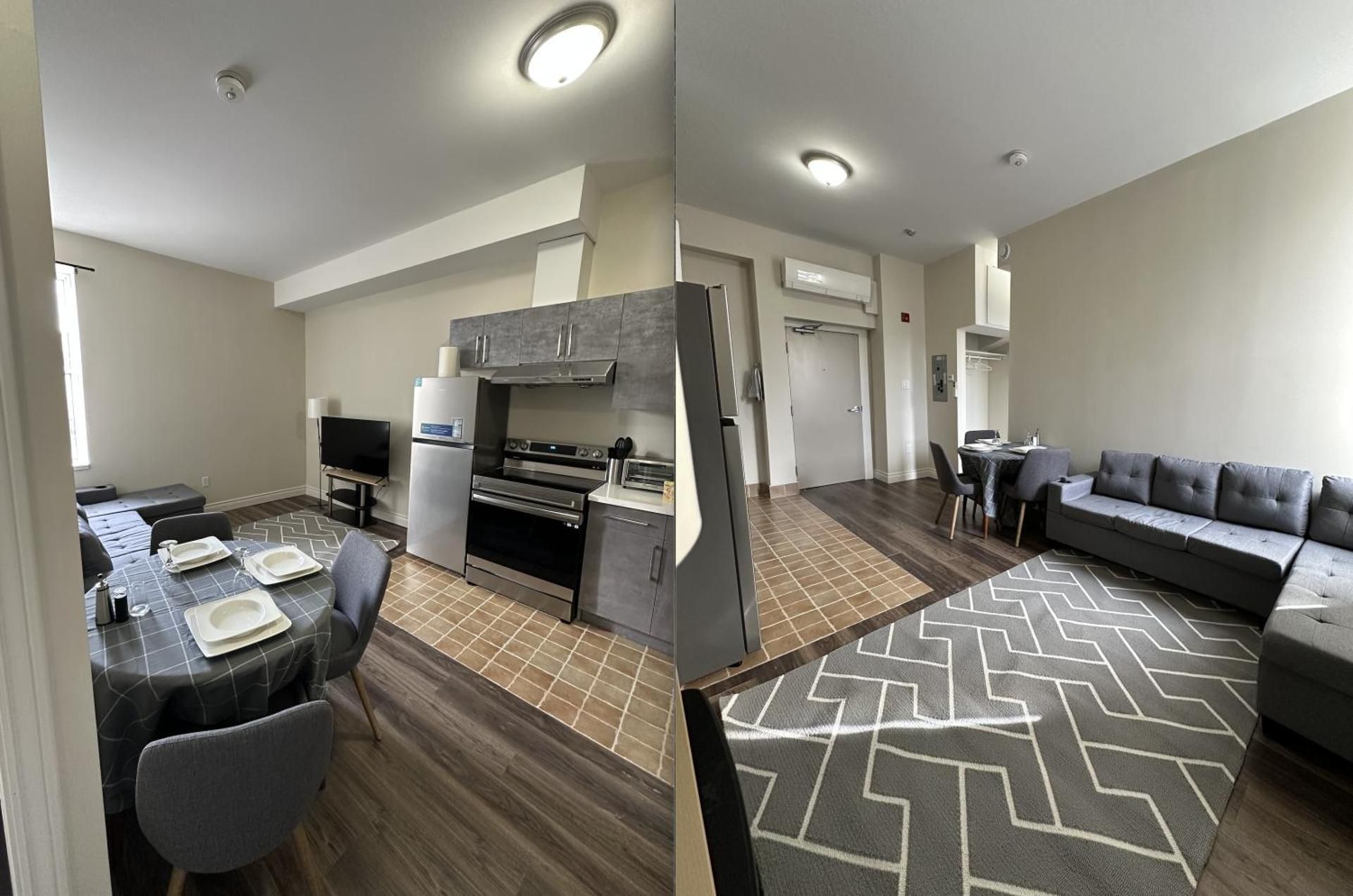 Furnished Simcoe Lofts One-Bedroom Apartment with City View 2