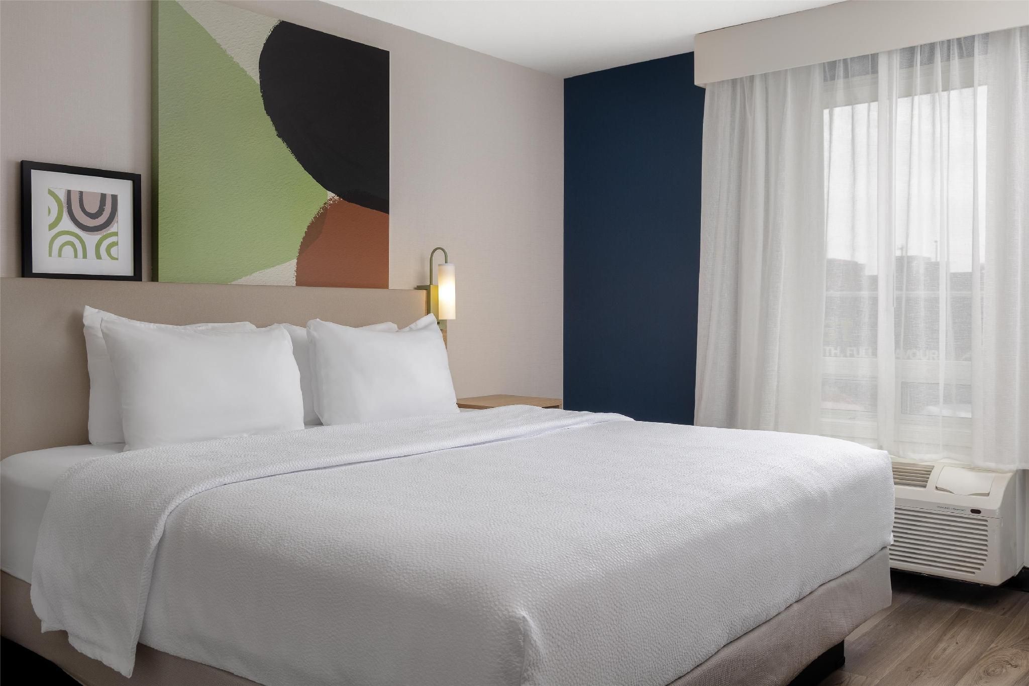 Spark by Hilton Woodstock 1 KING MOBILITY ACCESSIBLE ROLL IN SHOWER