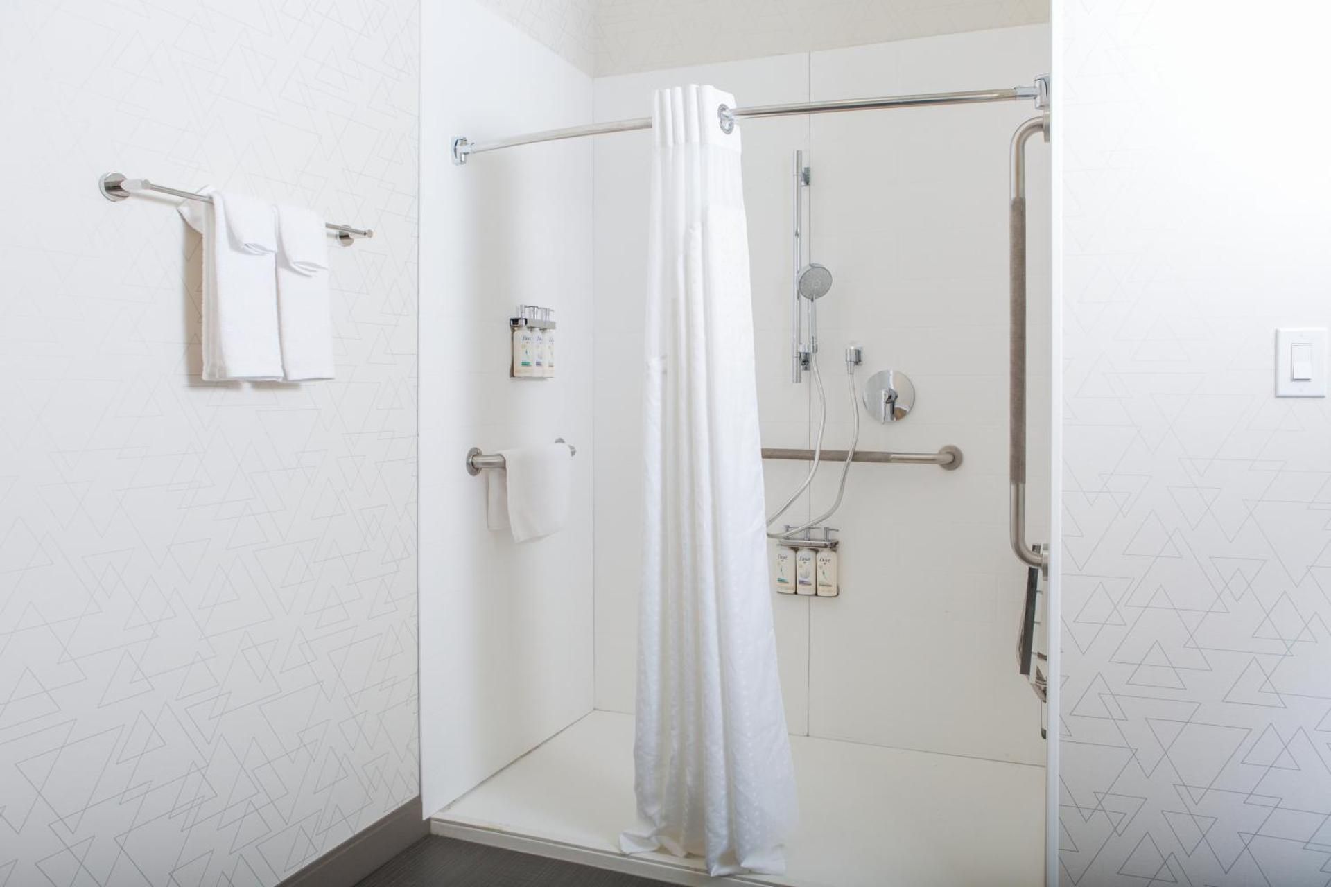 Holiday Inn Express And Suites Prince Albert South By IHG 1 King Standard Mob accessible Roll In Shower 3