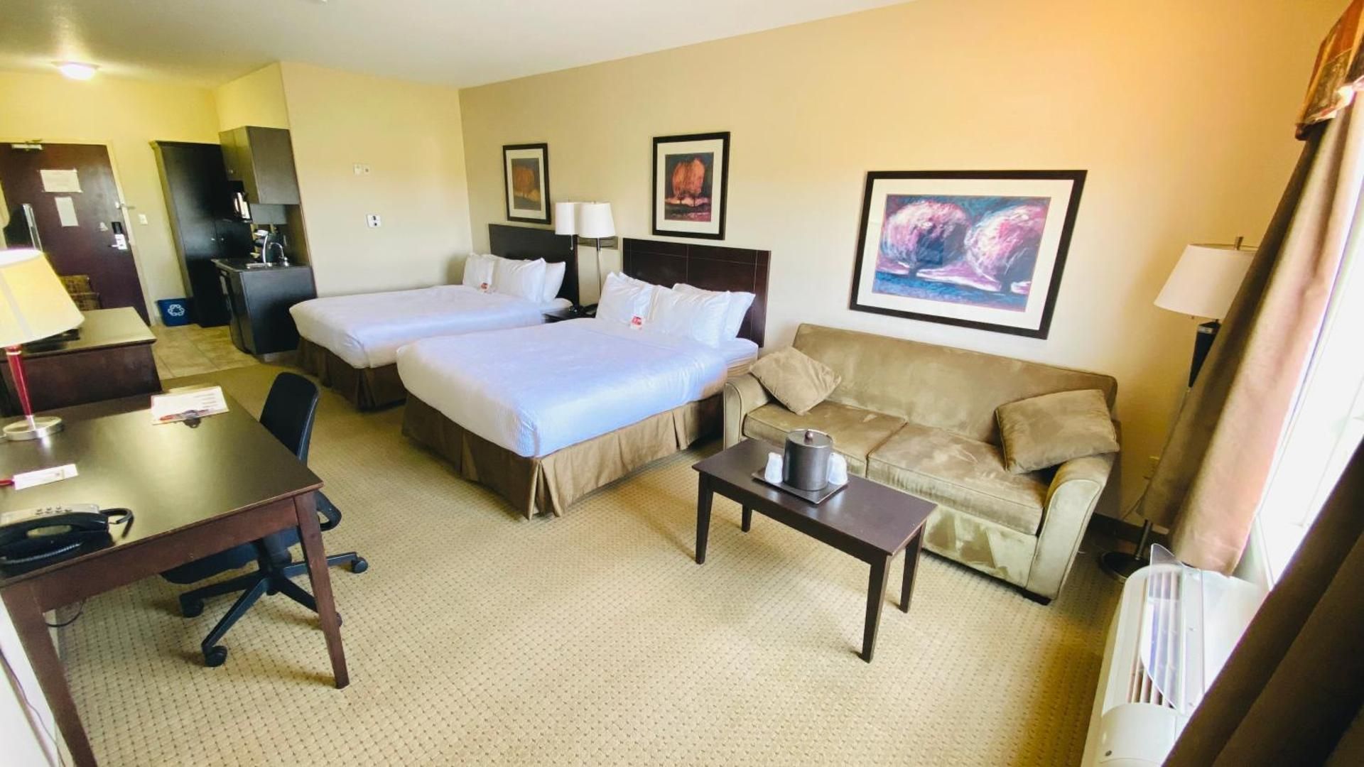 Ramada by Wyndham Westlock Standard 2 Queen Beds Room Non-Smoking