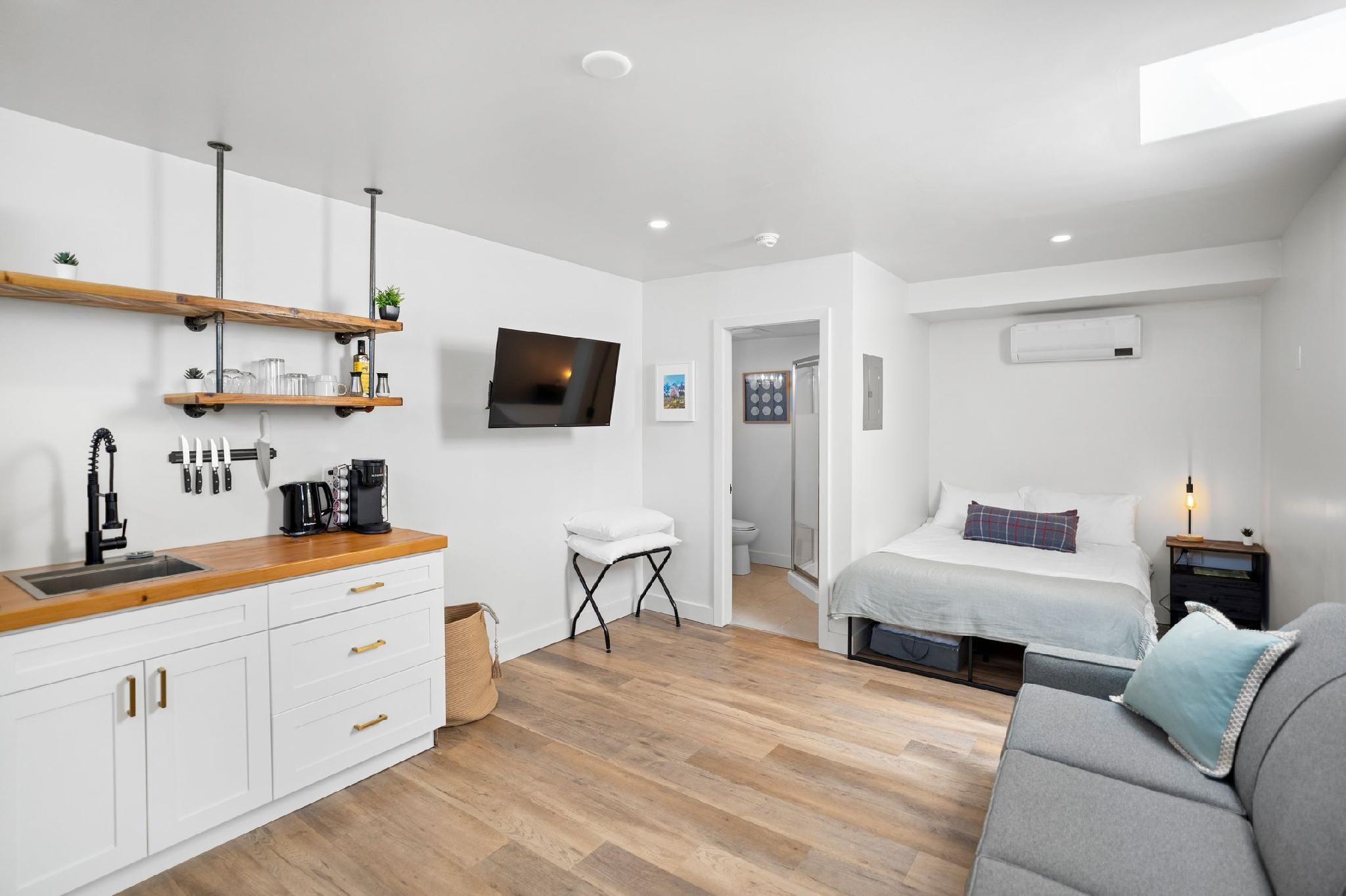 Elk Room - Unit 2 - Street-side - Sleeps 4
