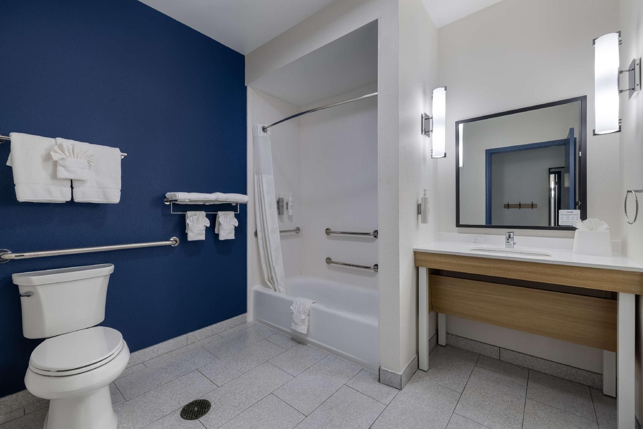 2 Queen Mobility/hearing Accessible Bathtub