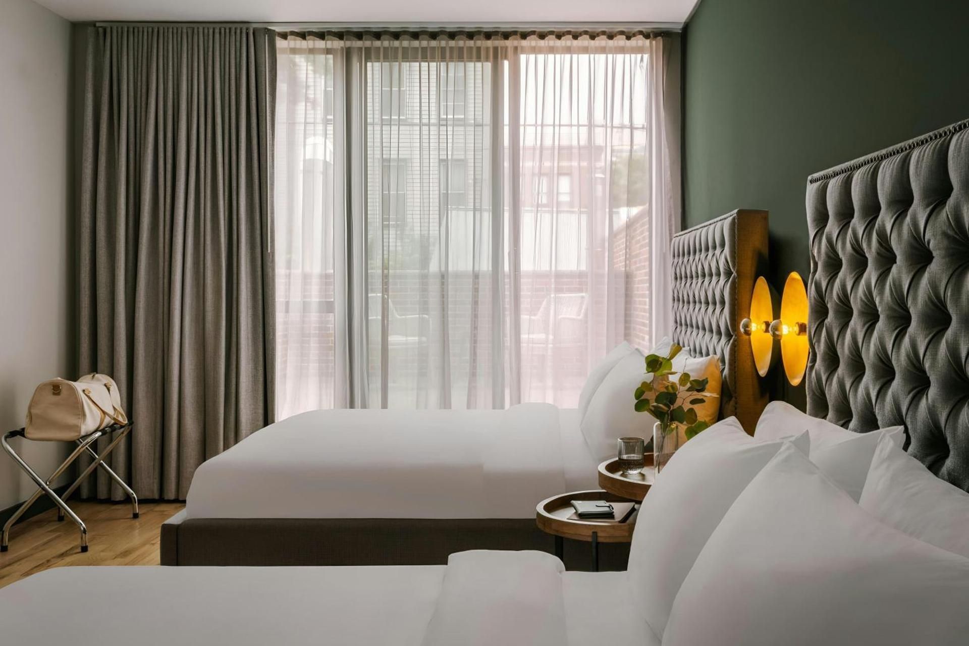 Courtyard Double Room with Two Double Beds