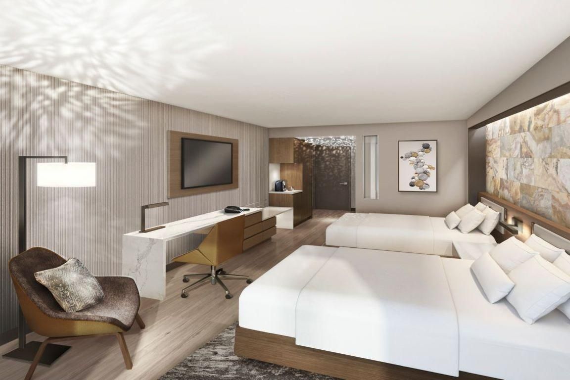 King Room - Mobility and Hearing Accessible with Roll-in Shower