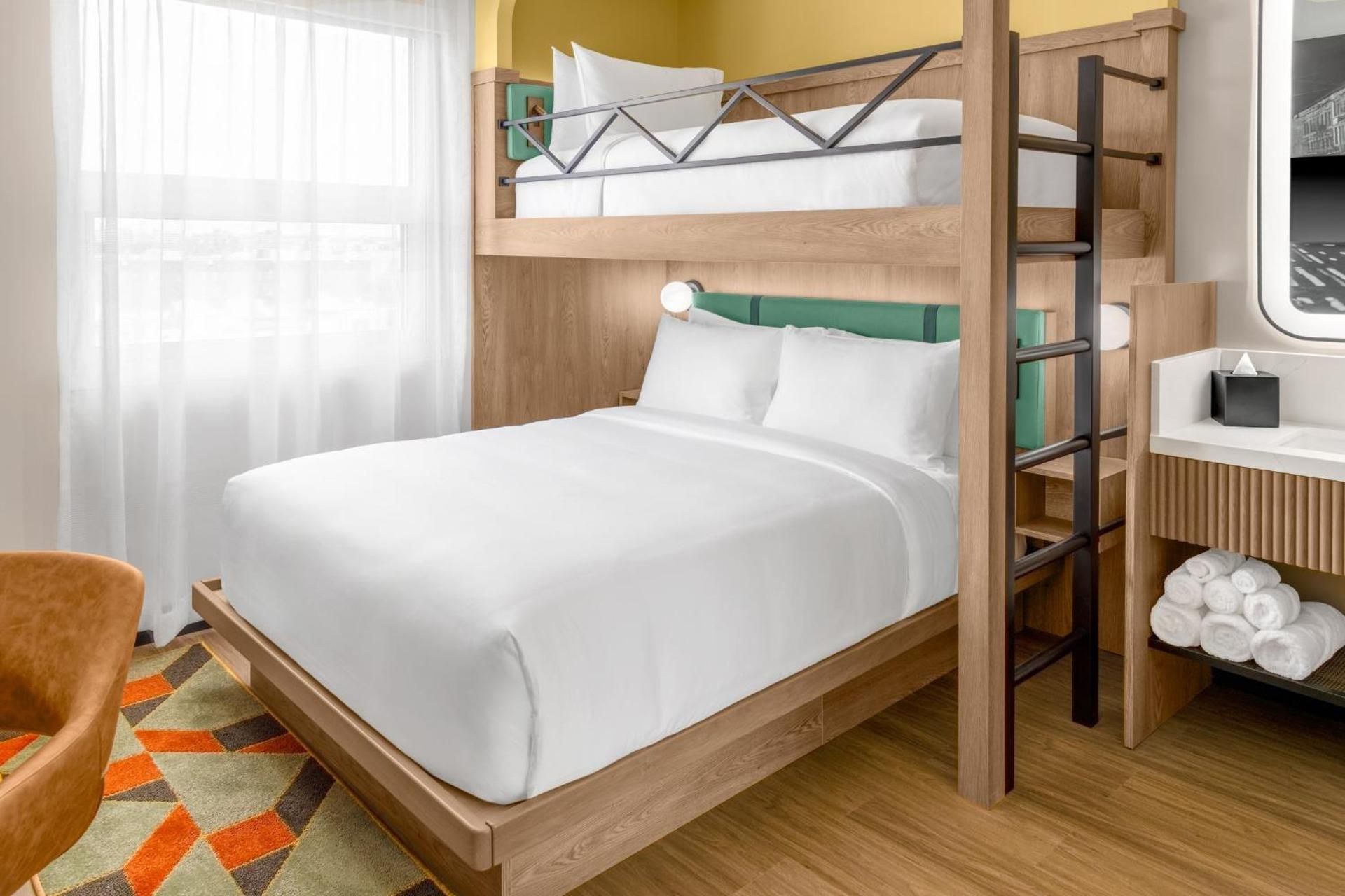 Premium Queen Room with Bunk Bed