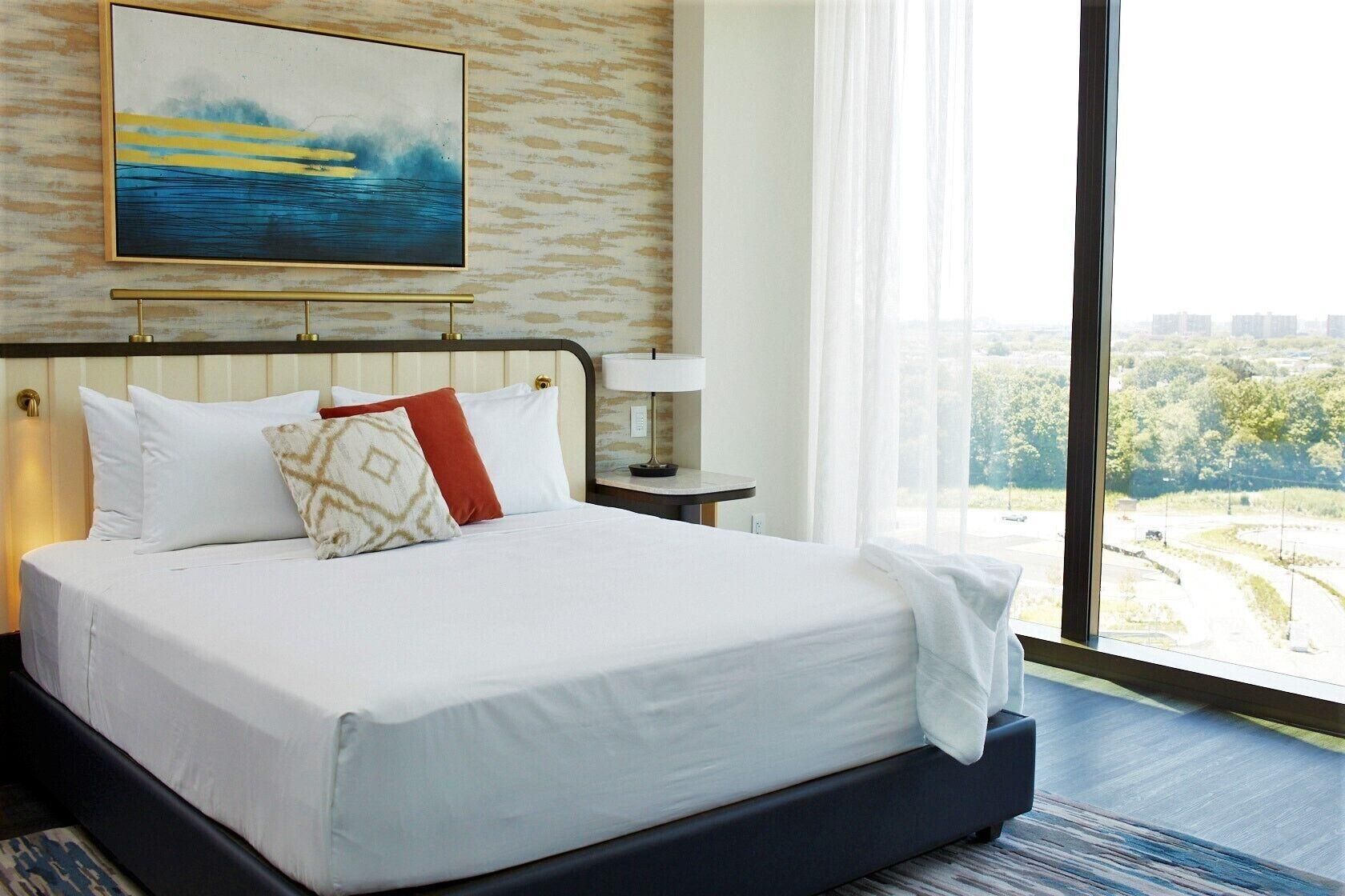 1 King Bed City View