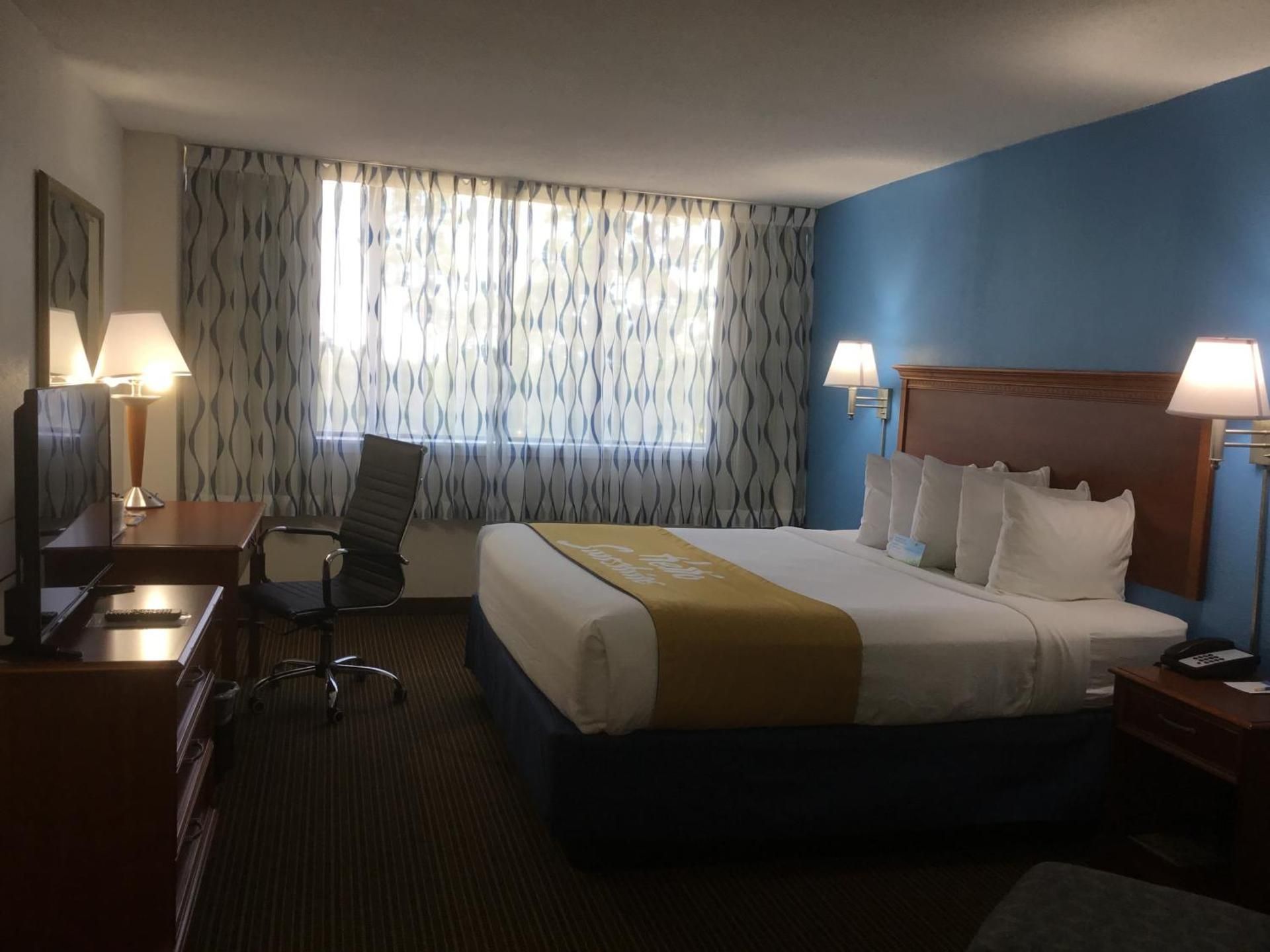 Deluxe King Room with Bath Tub - Mobility/Hearing Accessible - Non-Smoking
