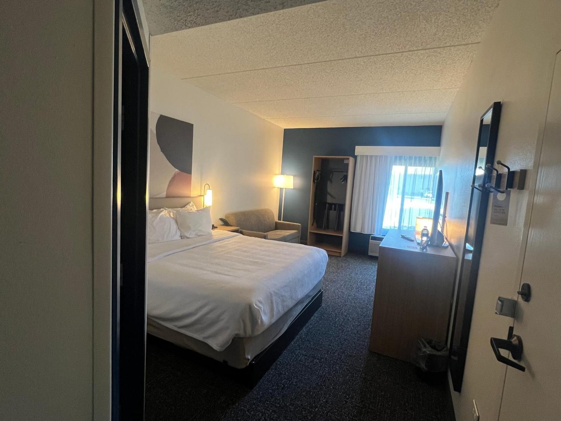 1 King Bed 