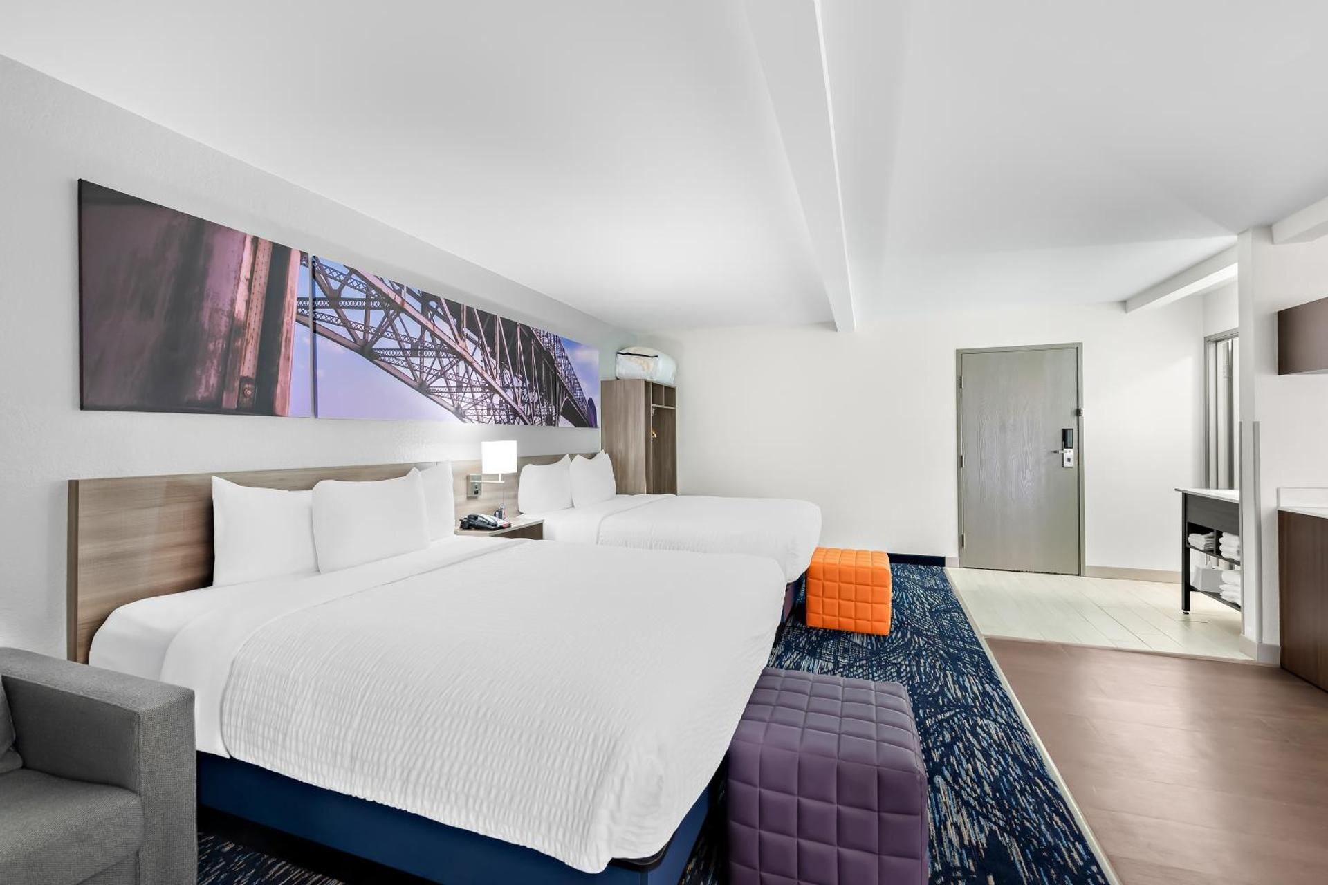 Room with Two Queen Beds and Kitchenette - Non-Smoking 