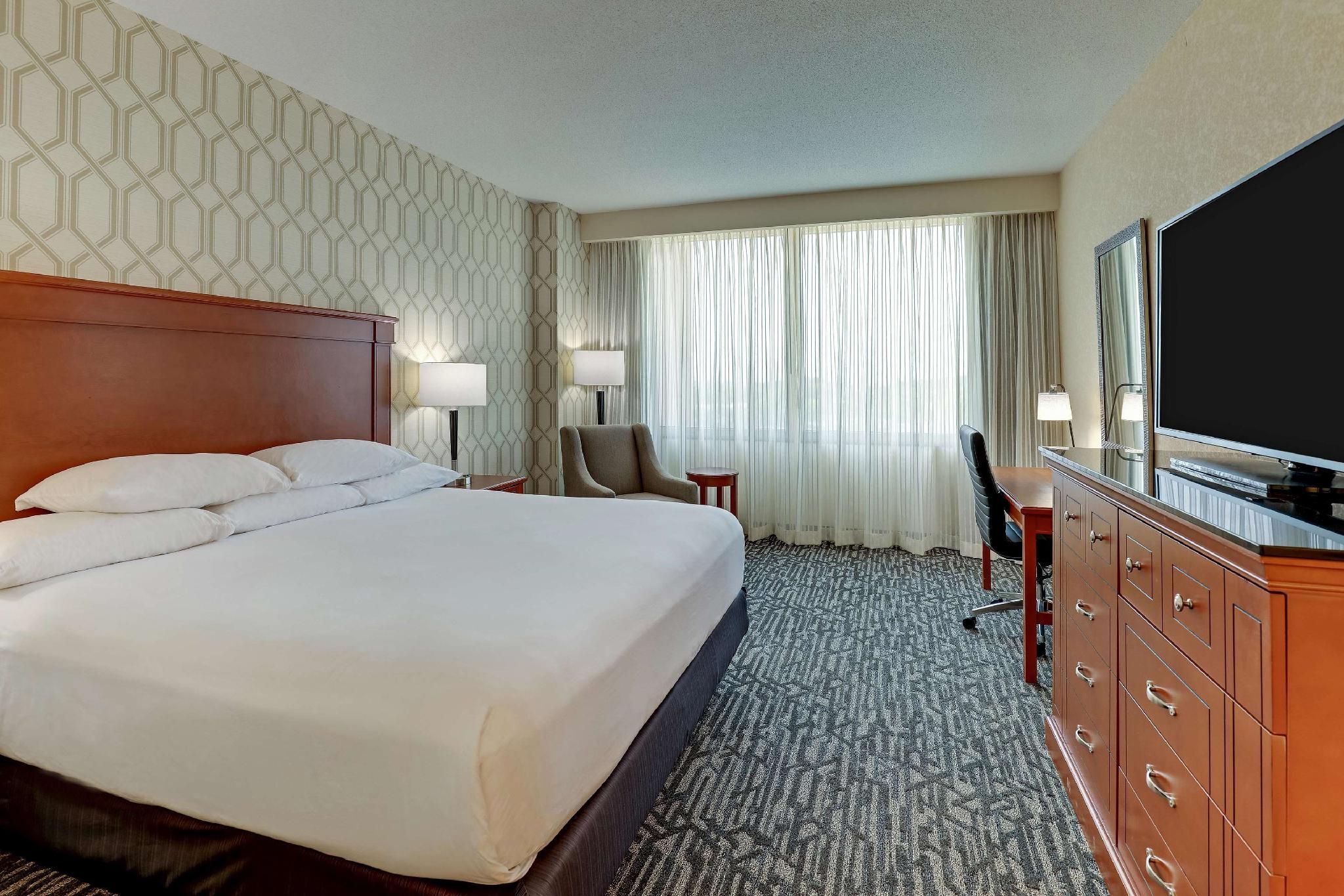 1 King Bed Accessible with Roll-In Shower