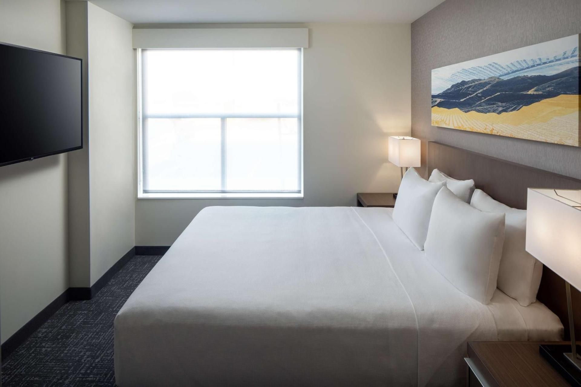 One-Bedroom King Suite with Sofa Bed and Kitchen