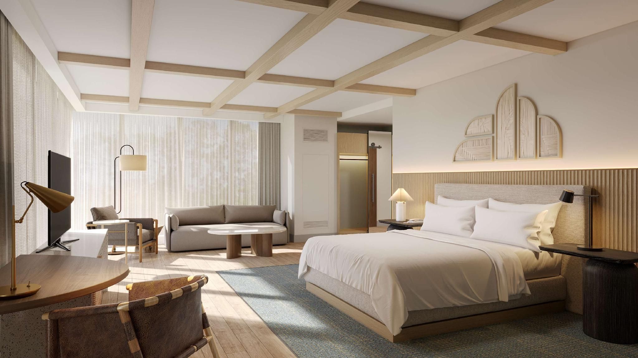 1 King Bed Corner Junior Suite Water View