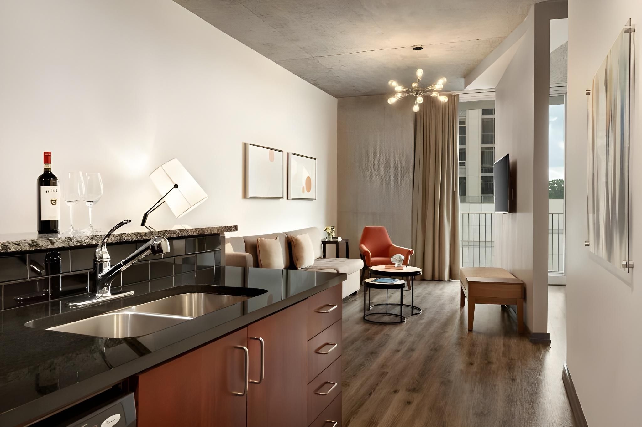 Twelve Midtown, Autograph Collection 1 Bedroom Suite, 1 King, Sofa bed 3