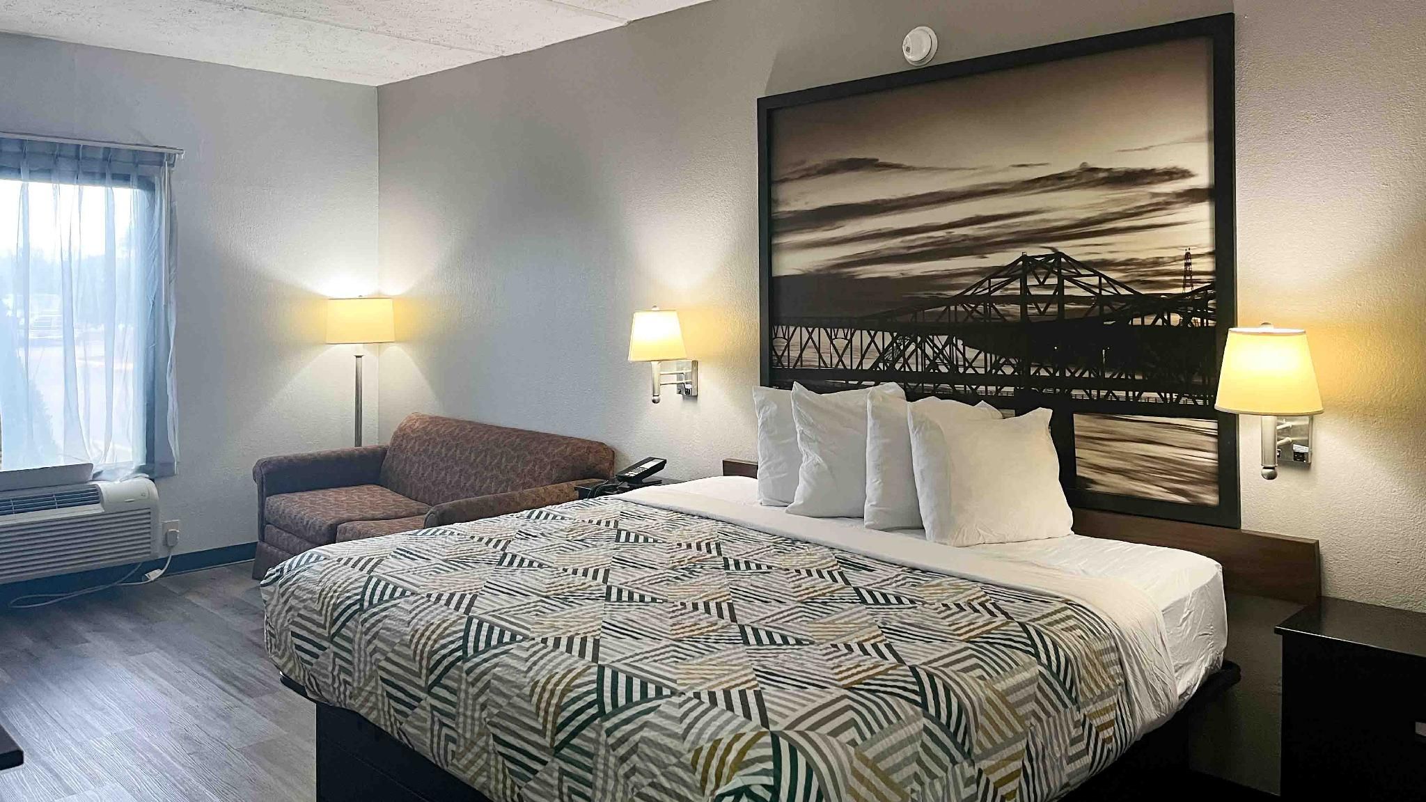 1 King Bed | Non-Smoking, Micfridge