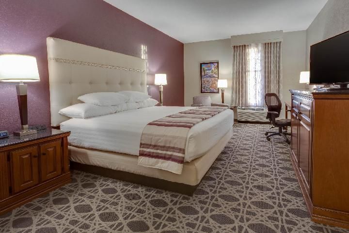 Drury Inn & Suites Las Cruces 1 King Bed Suite, Upper Floor 2 Rooms with Sofa Sleeper