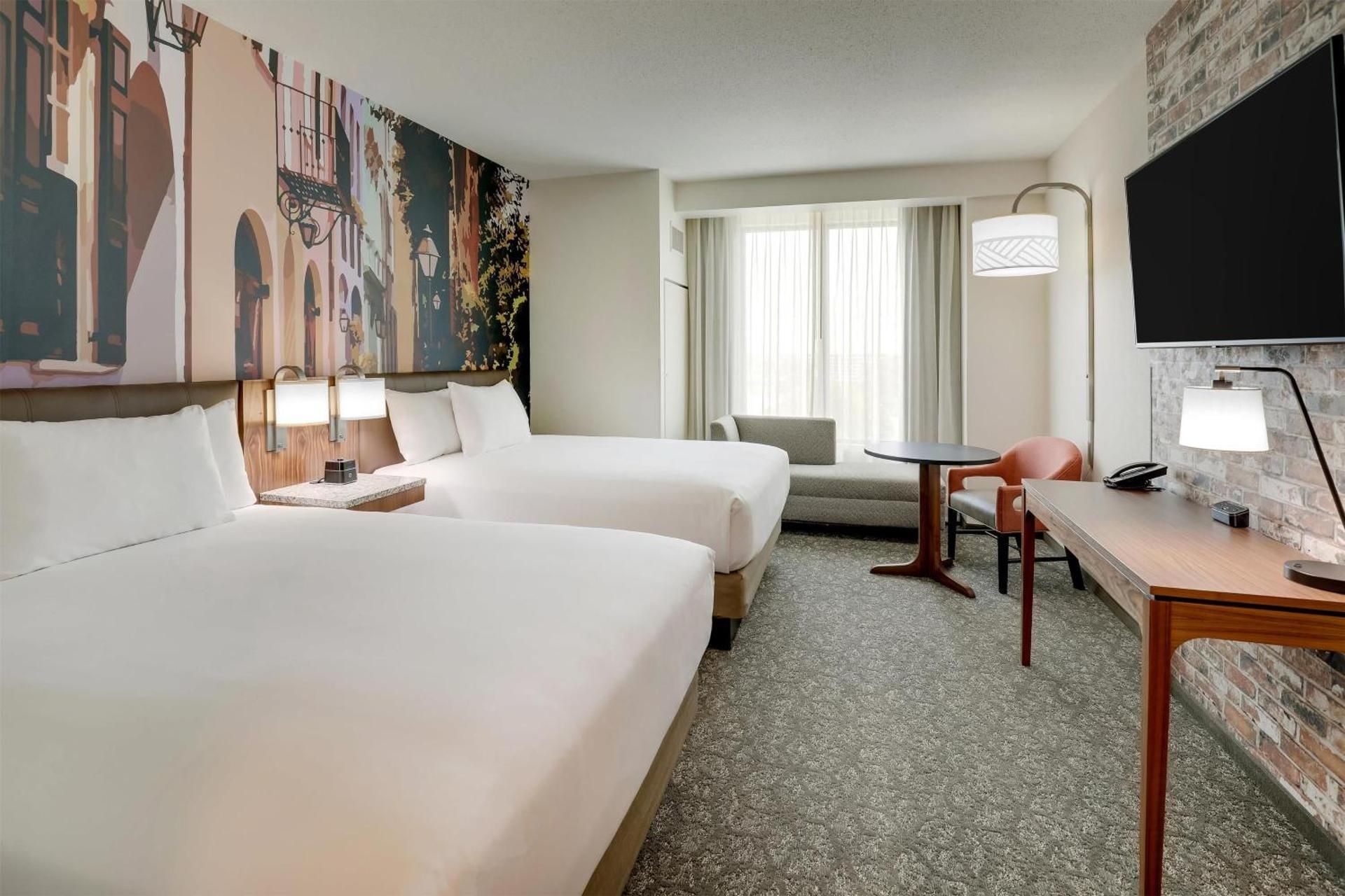 Upper Floor Deluxe Room with Two Queen Beds