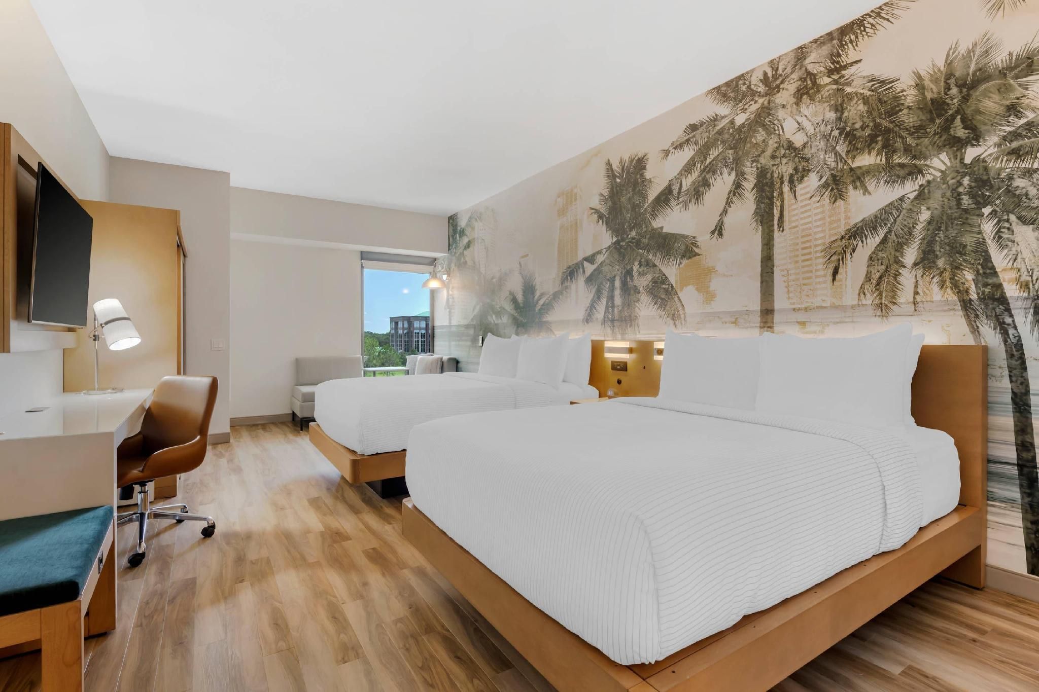 2 Queen Beds, Nonsmoking, Accessible