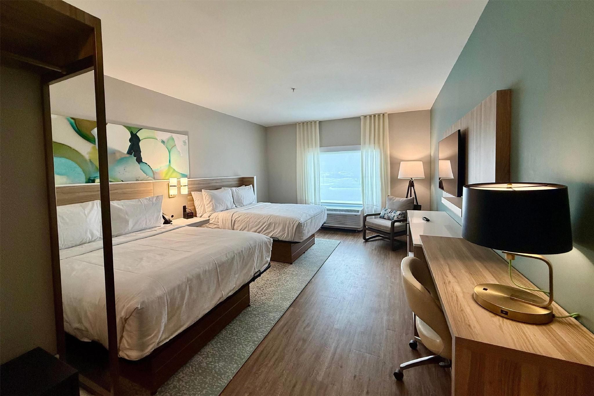2 Double Beds, Non-Smoking
