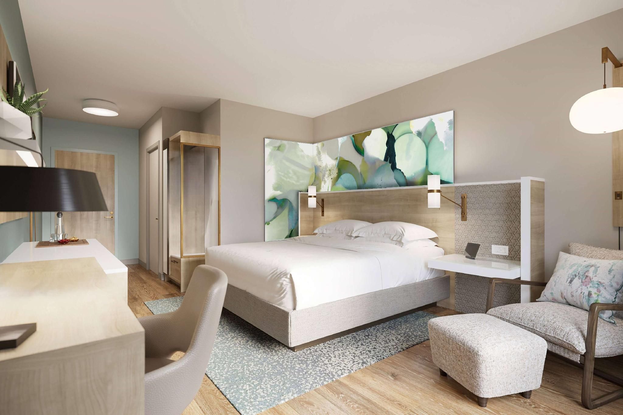 1 King Bed, Non-Smoking