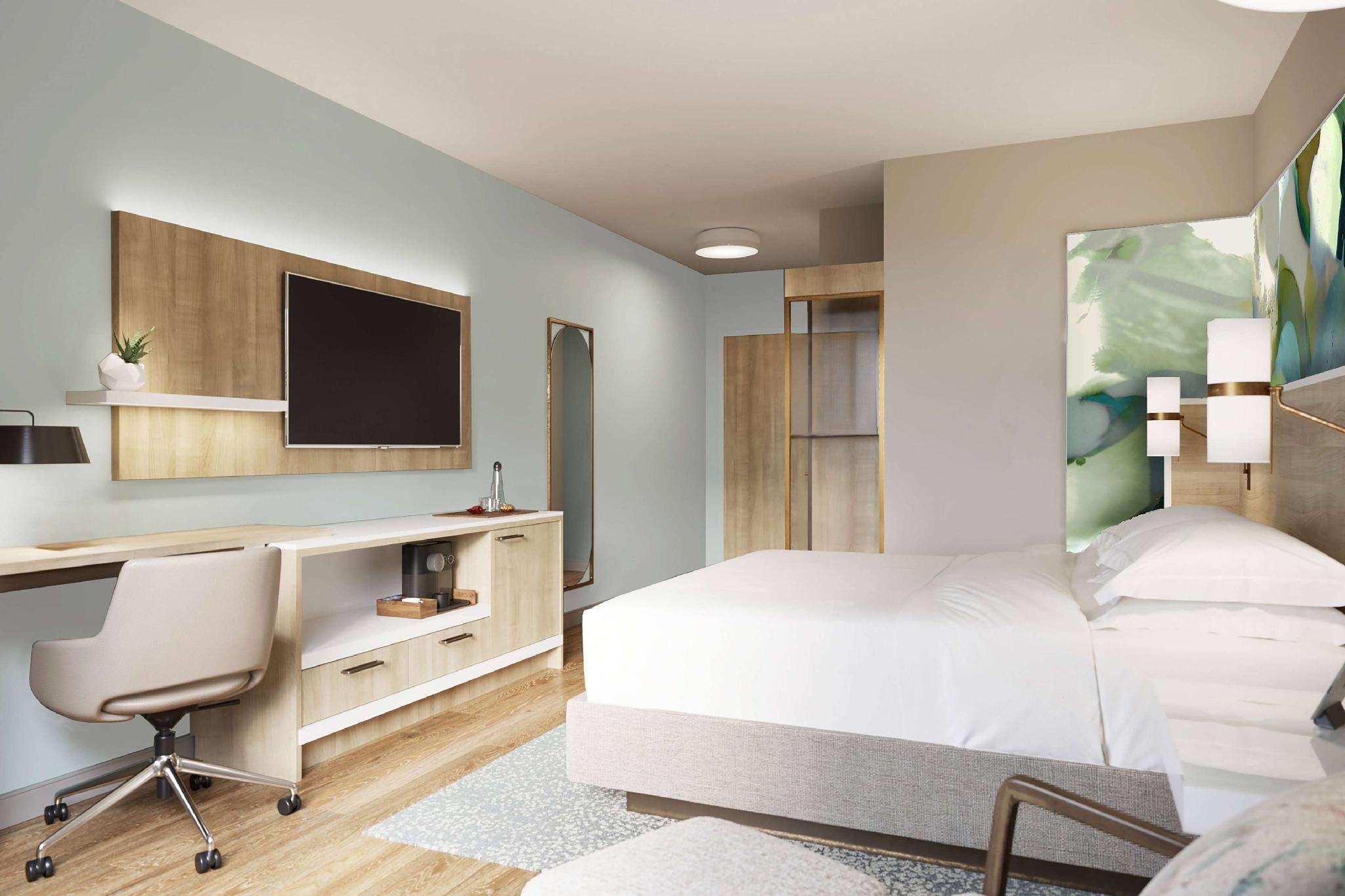 1 King Bed, Non-Smoking