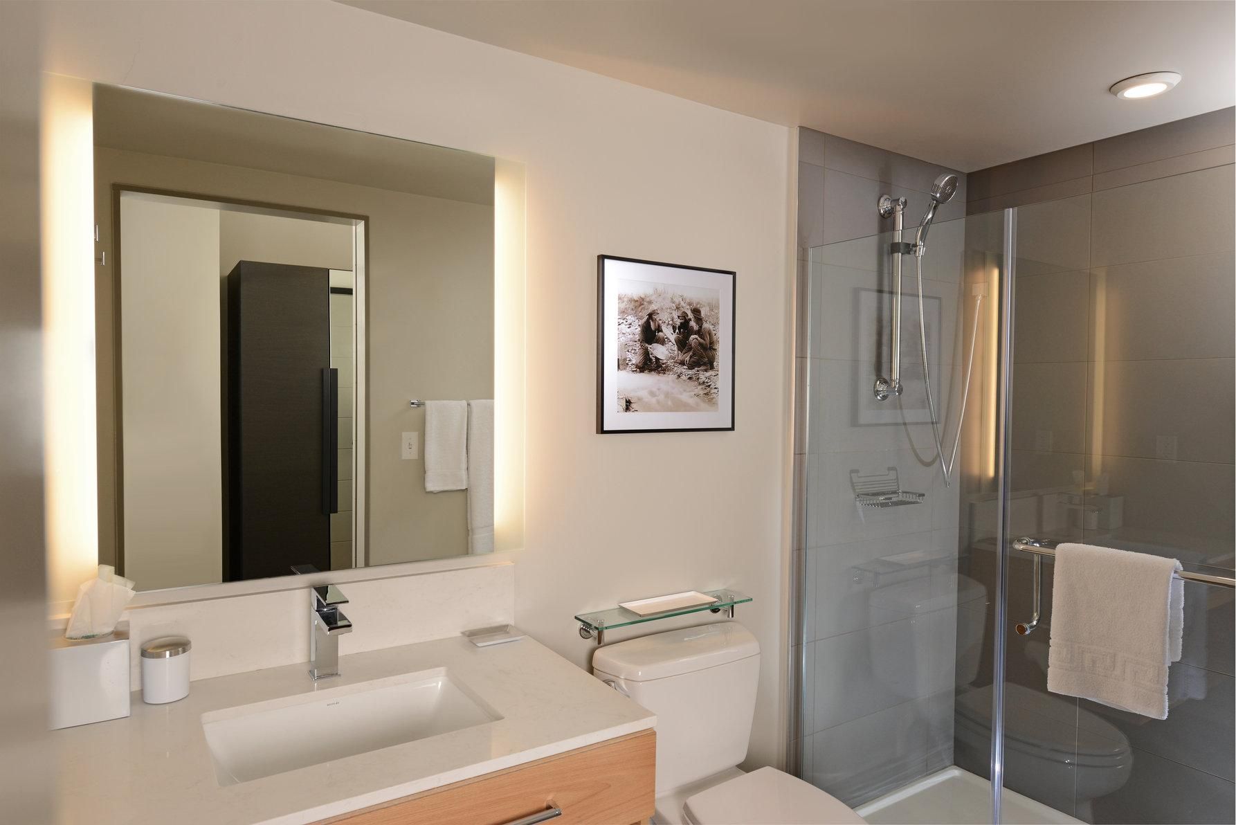 1 King 1 Bedroom Suite Communication Accessible Roll Shower