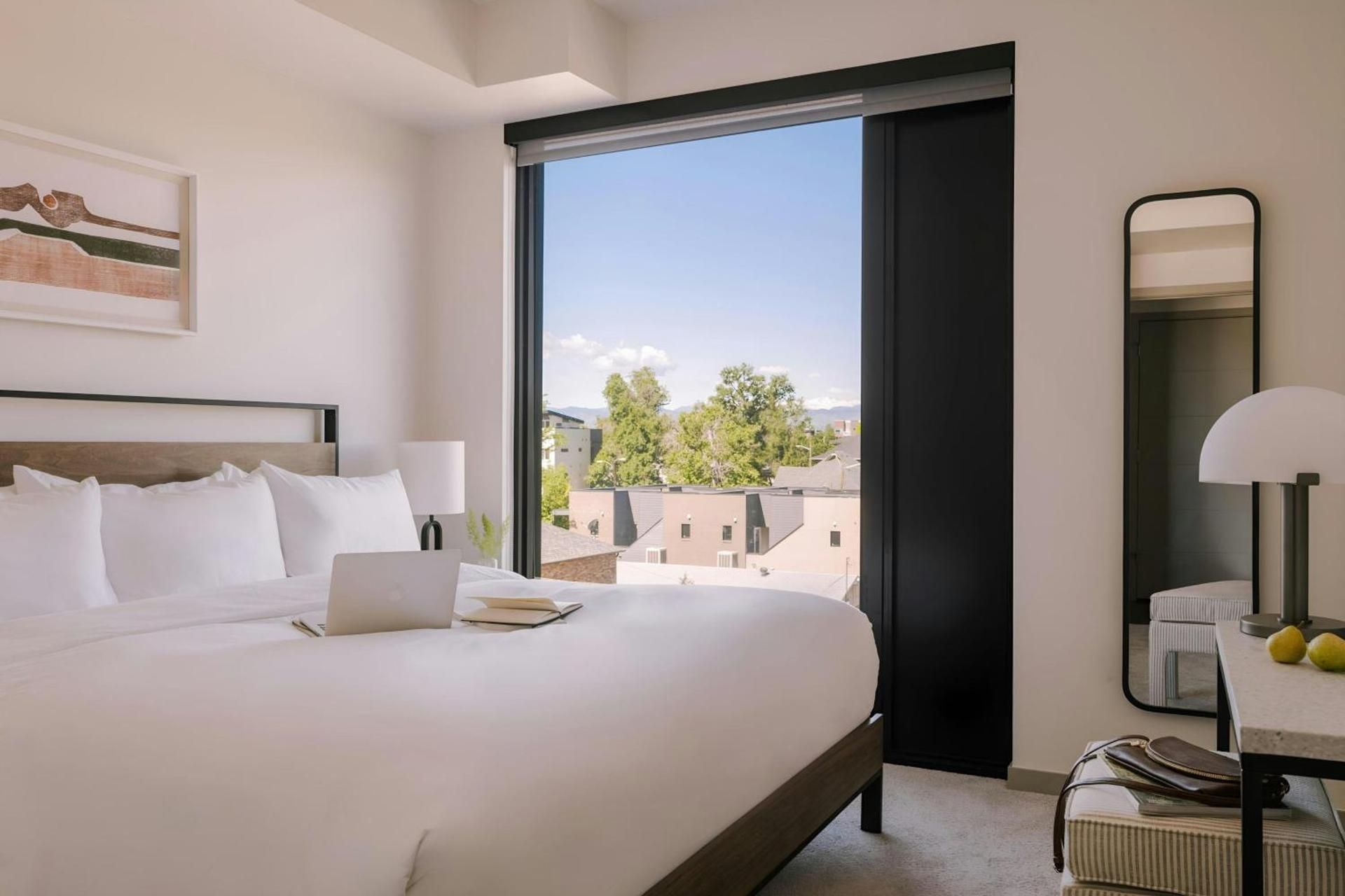 One-Bedroom Superior King Apartment with Sofa Bed and Mountain View