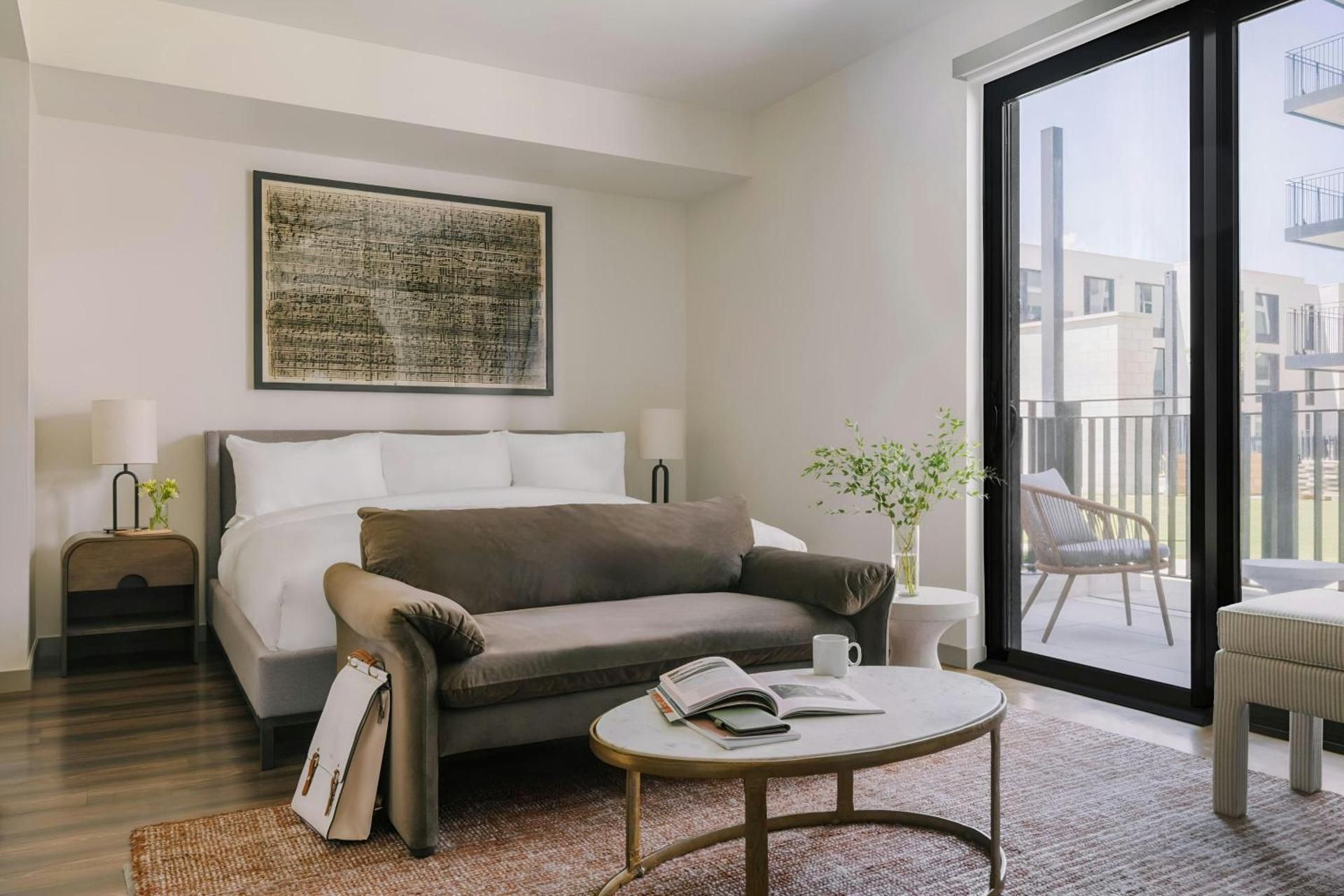 King Studio Apartment with Balcony