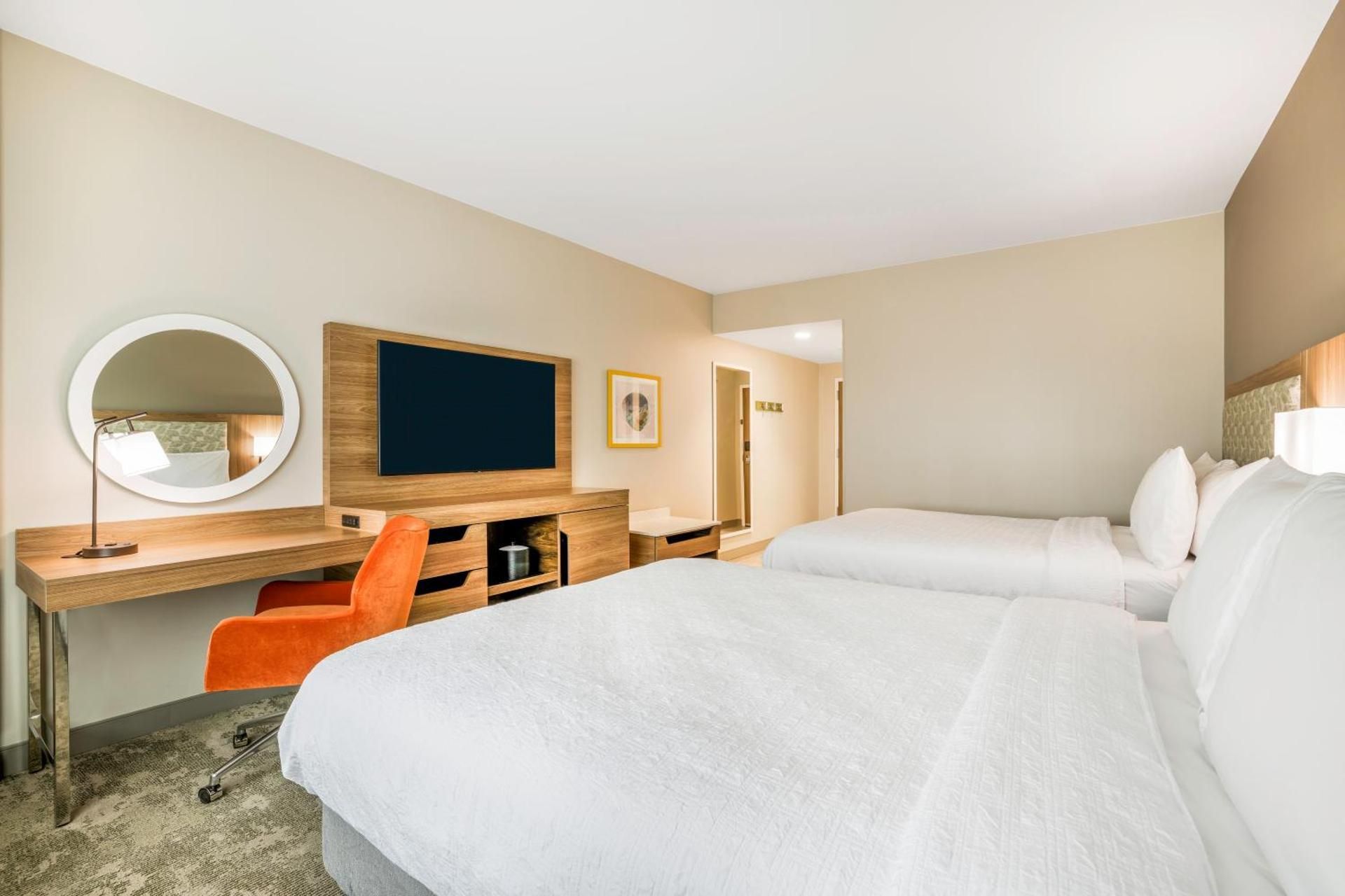 Queen Room with Two Queen Beds and Mountain View