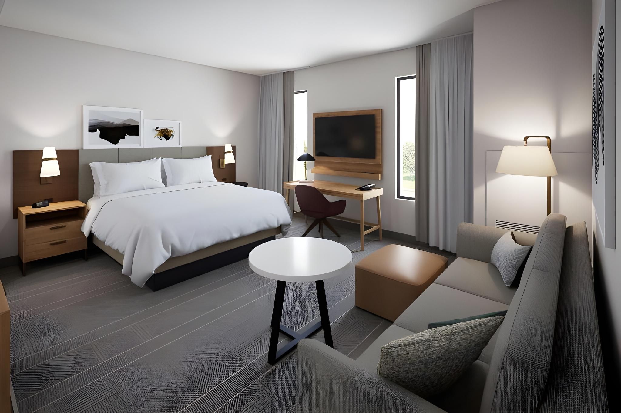 1 King 2 Queen Beds Two Bedroom Suite