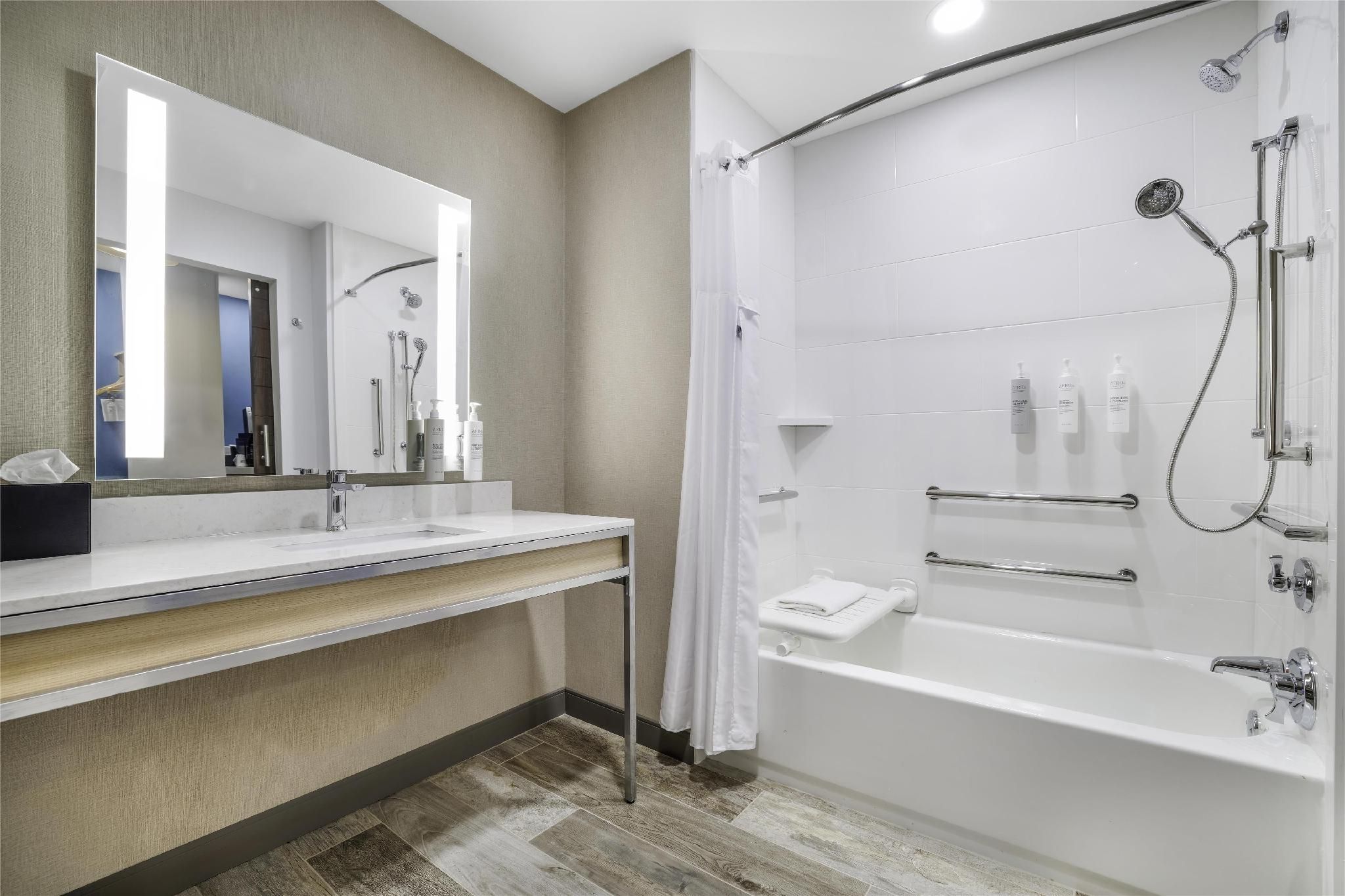 1 King Mobility Accessible with Bathtub