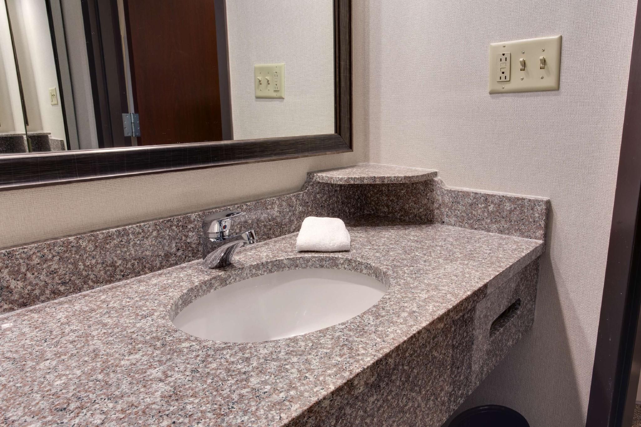 1 King Bed Accessible with Roll-In Shower