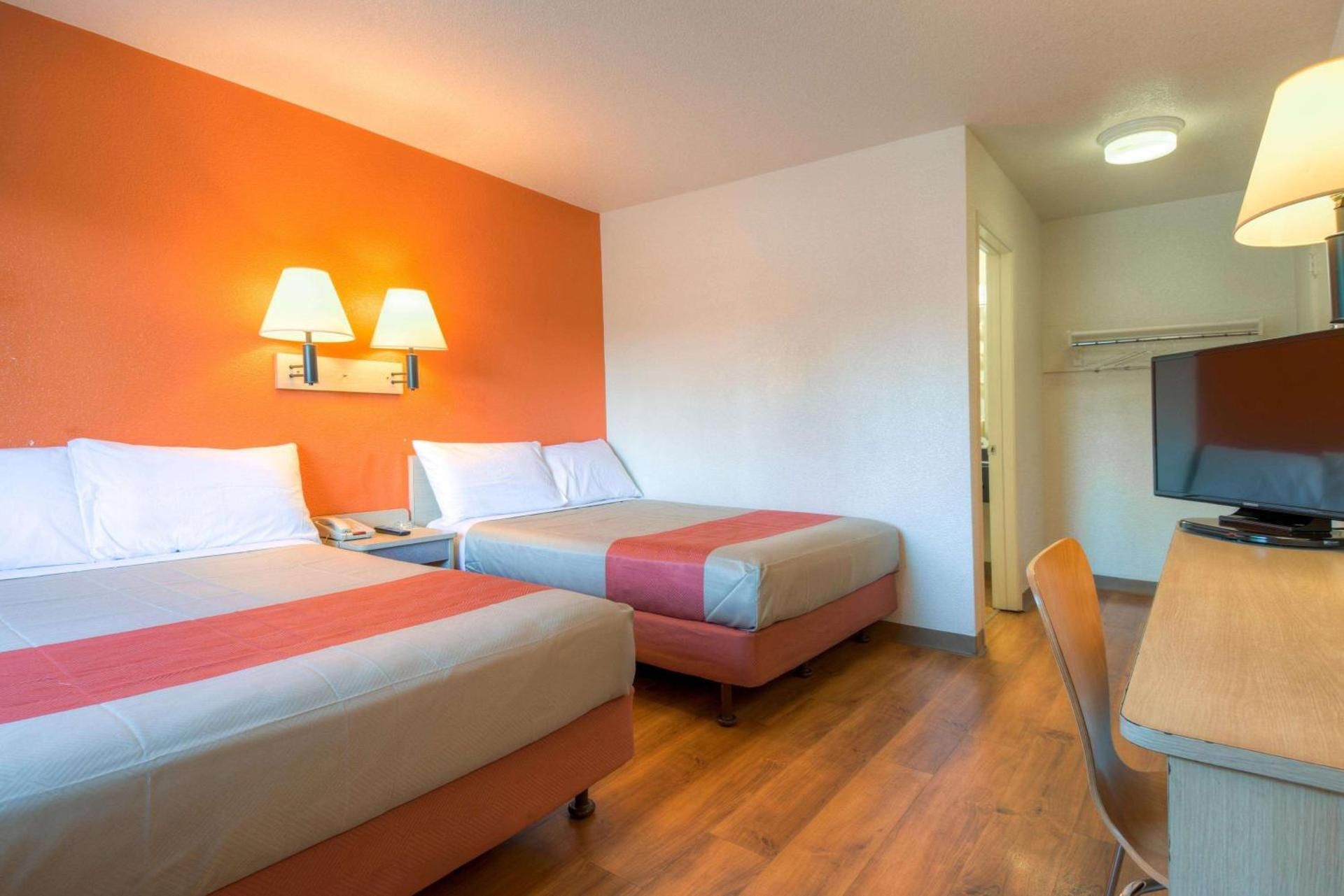 Double Room with Two Beds and Mini Fridge