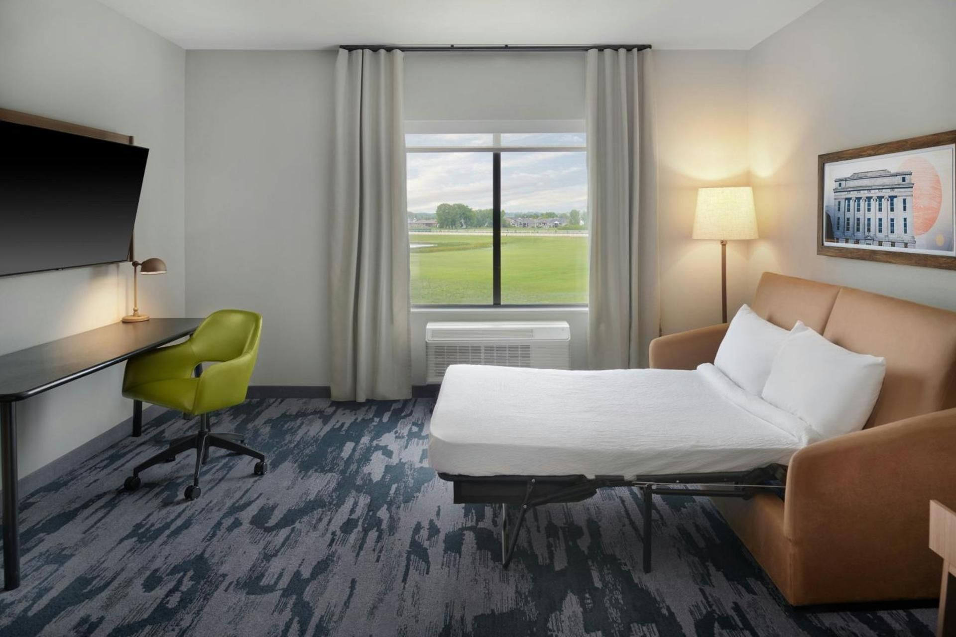 King Suite with Sofa Bed and Adapted Tub - Mobility and Hearing Accessible
