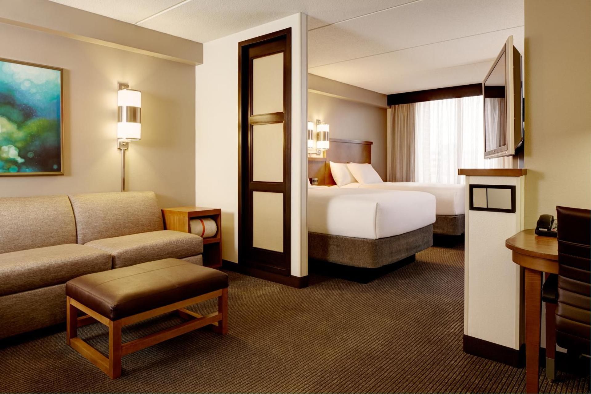 Two Double Beds High Floor (with Sofa Bed)