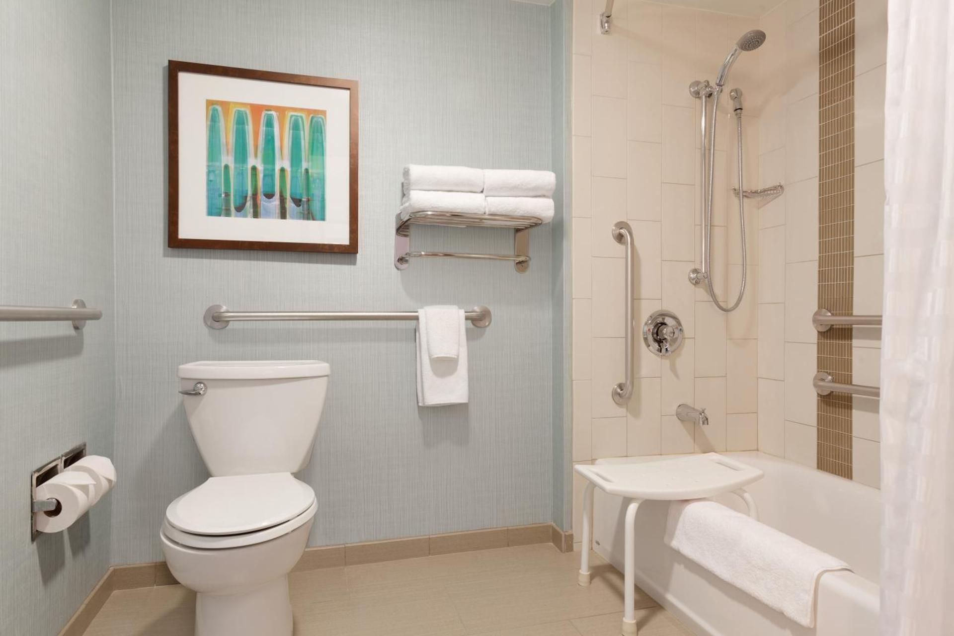 Accessible King Bed/tub (with Sofa Bed)