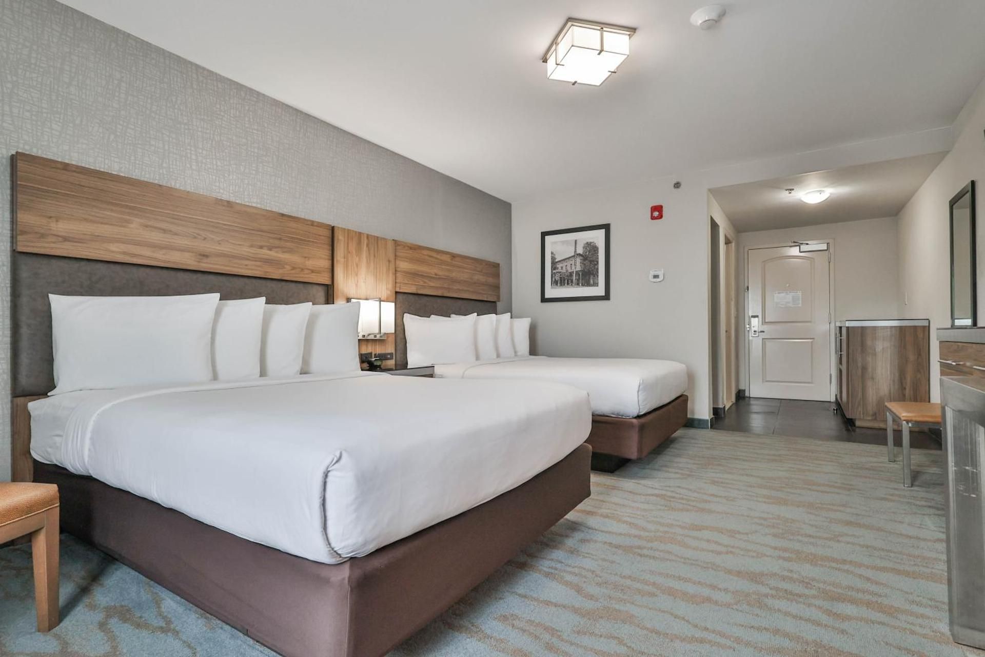 2 Queen Beds, Interior View