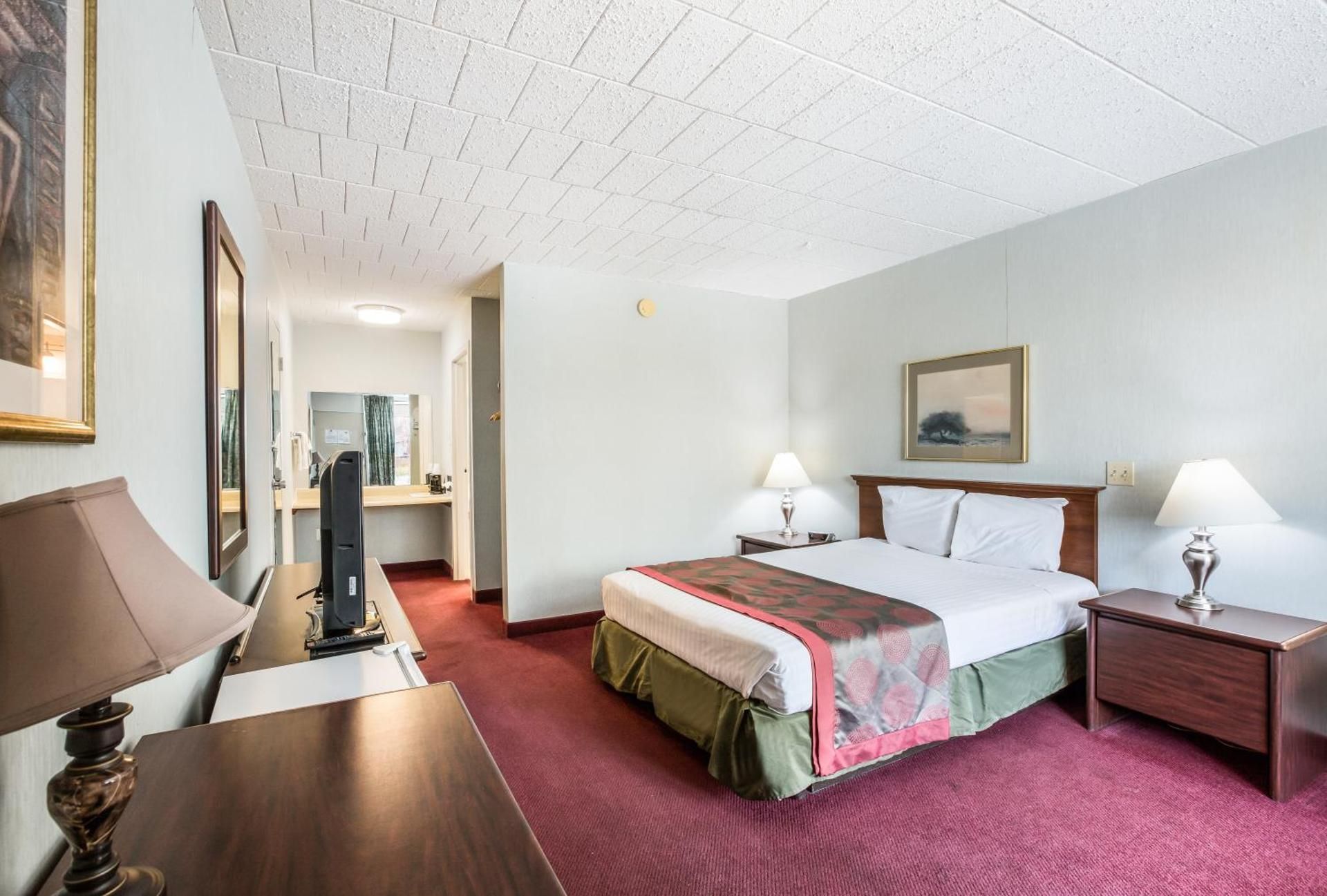 Red Carpet Inn and Suites Hazleton PA Double Accessible Non Smoking Room