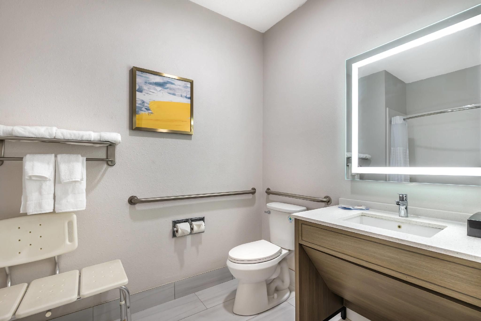 Comfort Inn Davenport East - Bettendorf 1 King Bed, Nonsmoking, Accessible 3