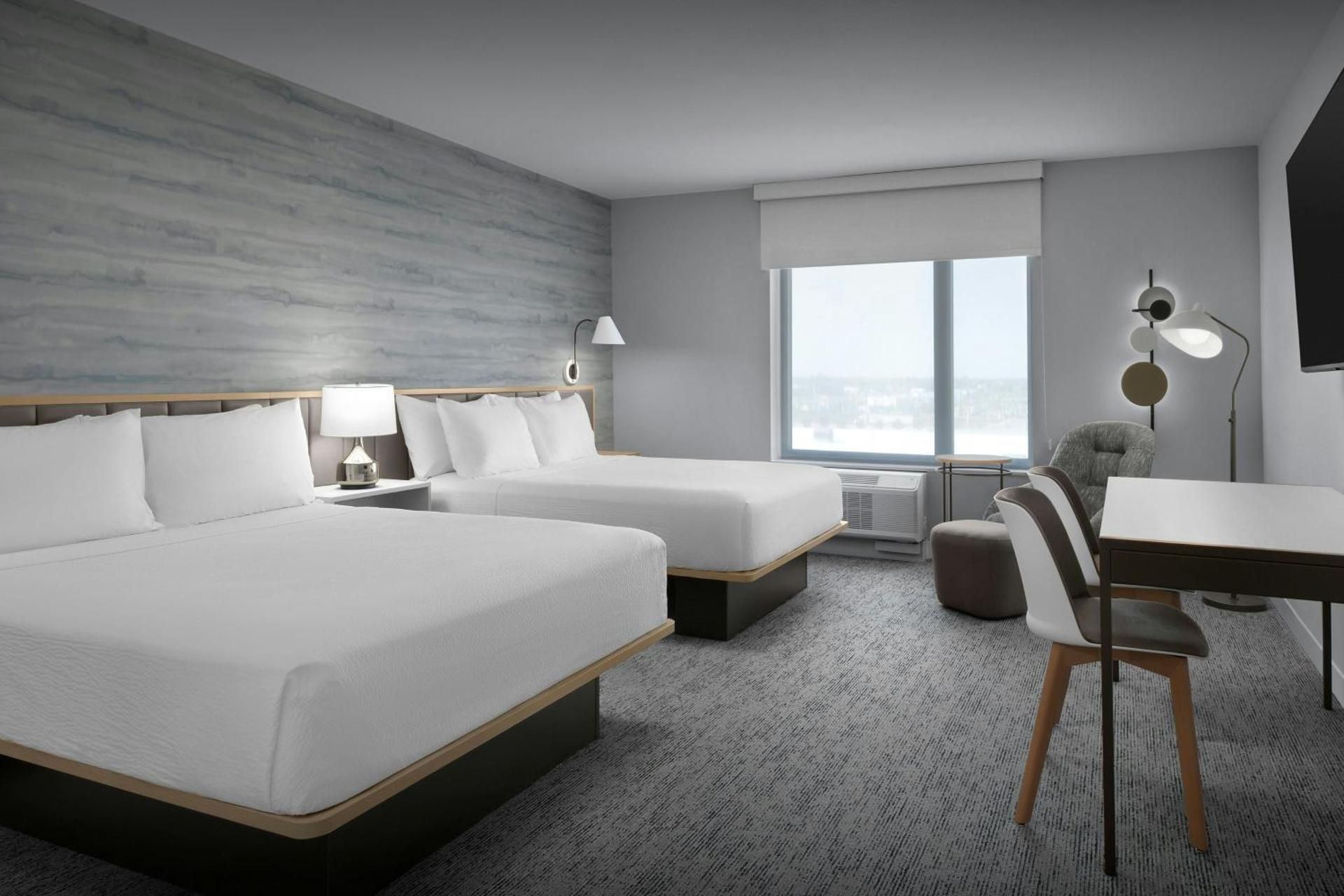Studio Queen Suite with Two Queen Beds