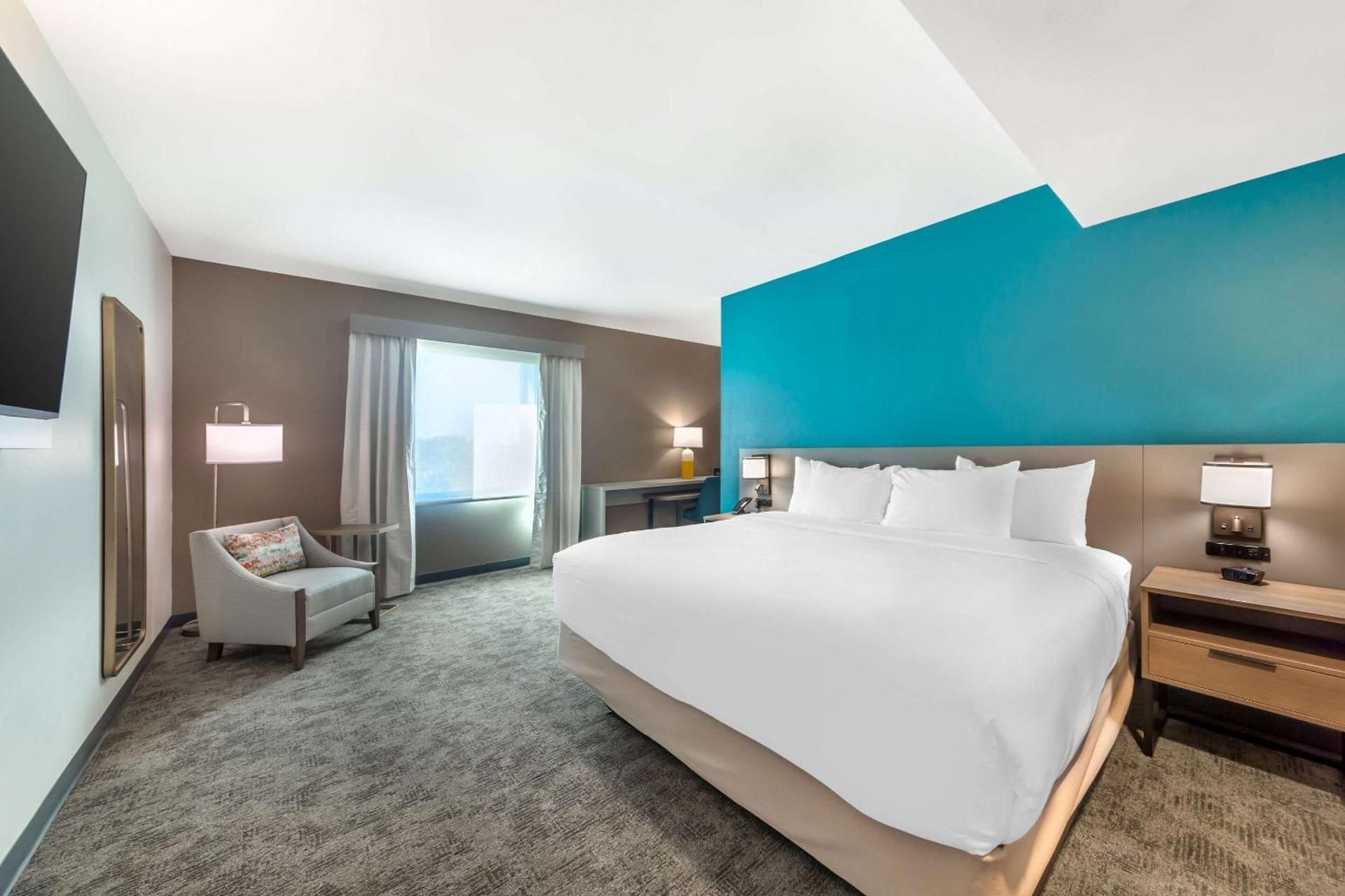 One Room King Suite with Sofa bed - Corner Suite - Non Smoking