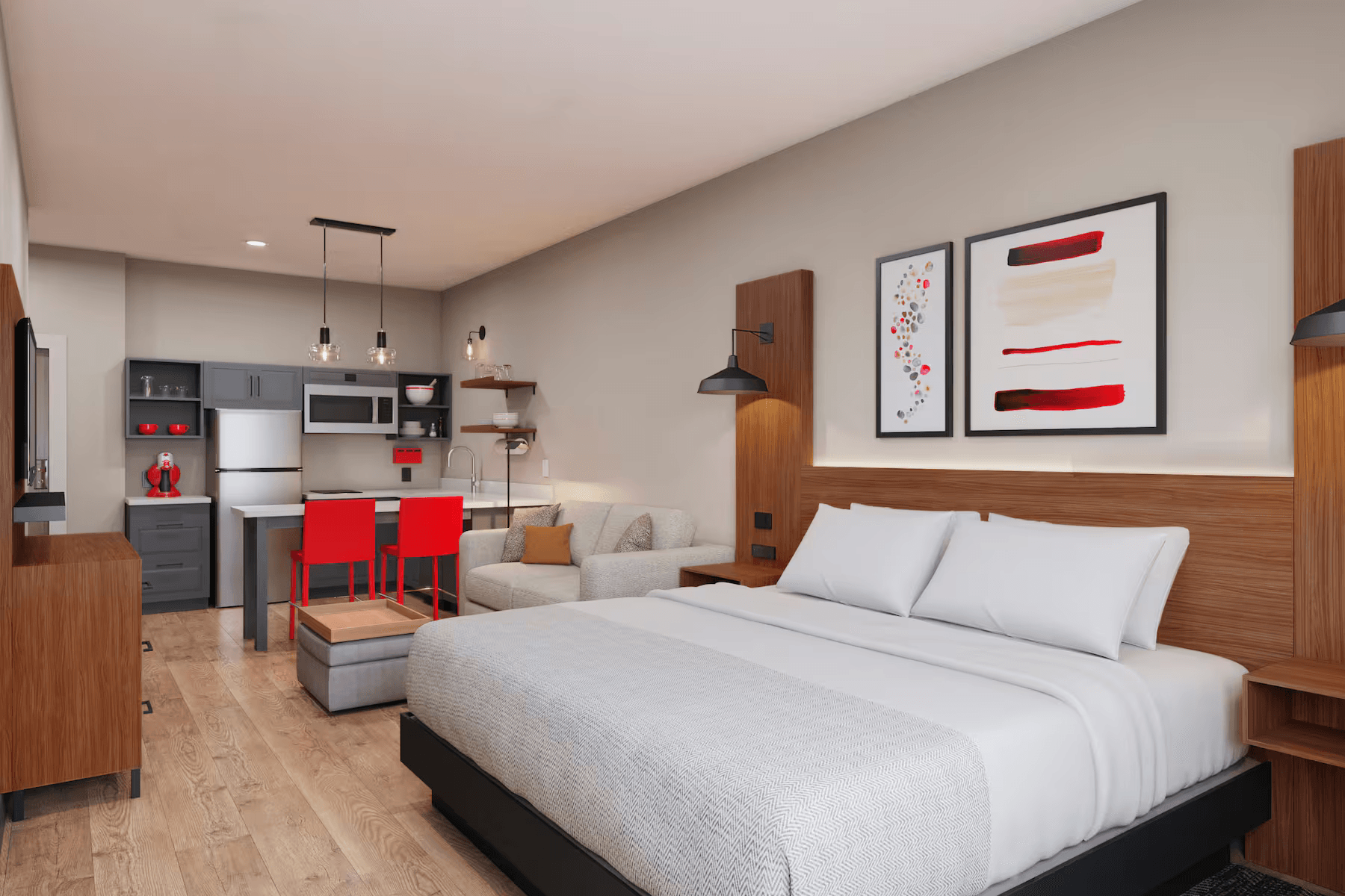 1 King Bed, Suite, Kitchen, Sofa Bed, Non-Smoking