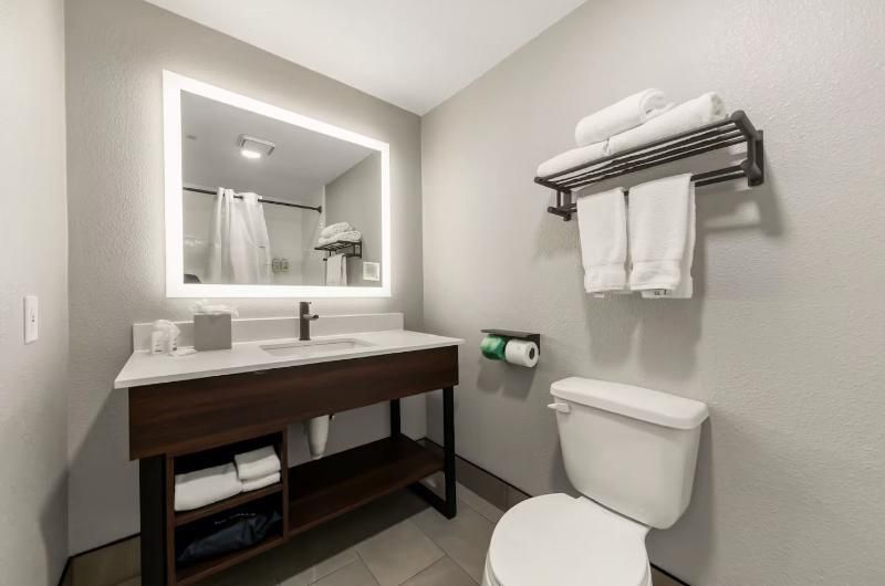 Hawthorn Extended Stay by Wyndham College Station South 2 Queen Beds, Mobility Accessible Suite, Roll-in Shower, Non-Smoking 2