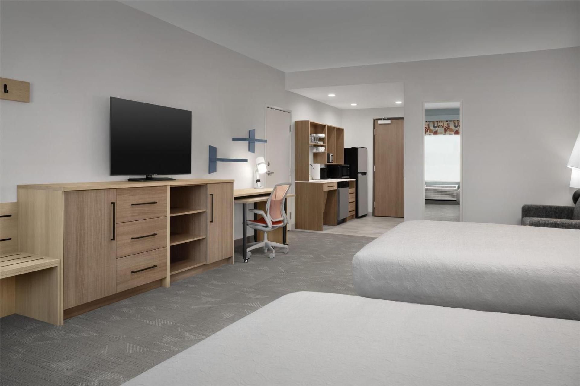 Studio Suite with Two Queen Beds - Hearing Access