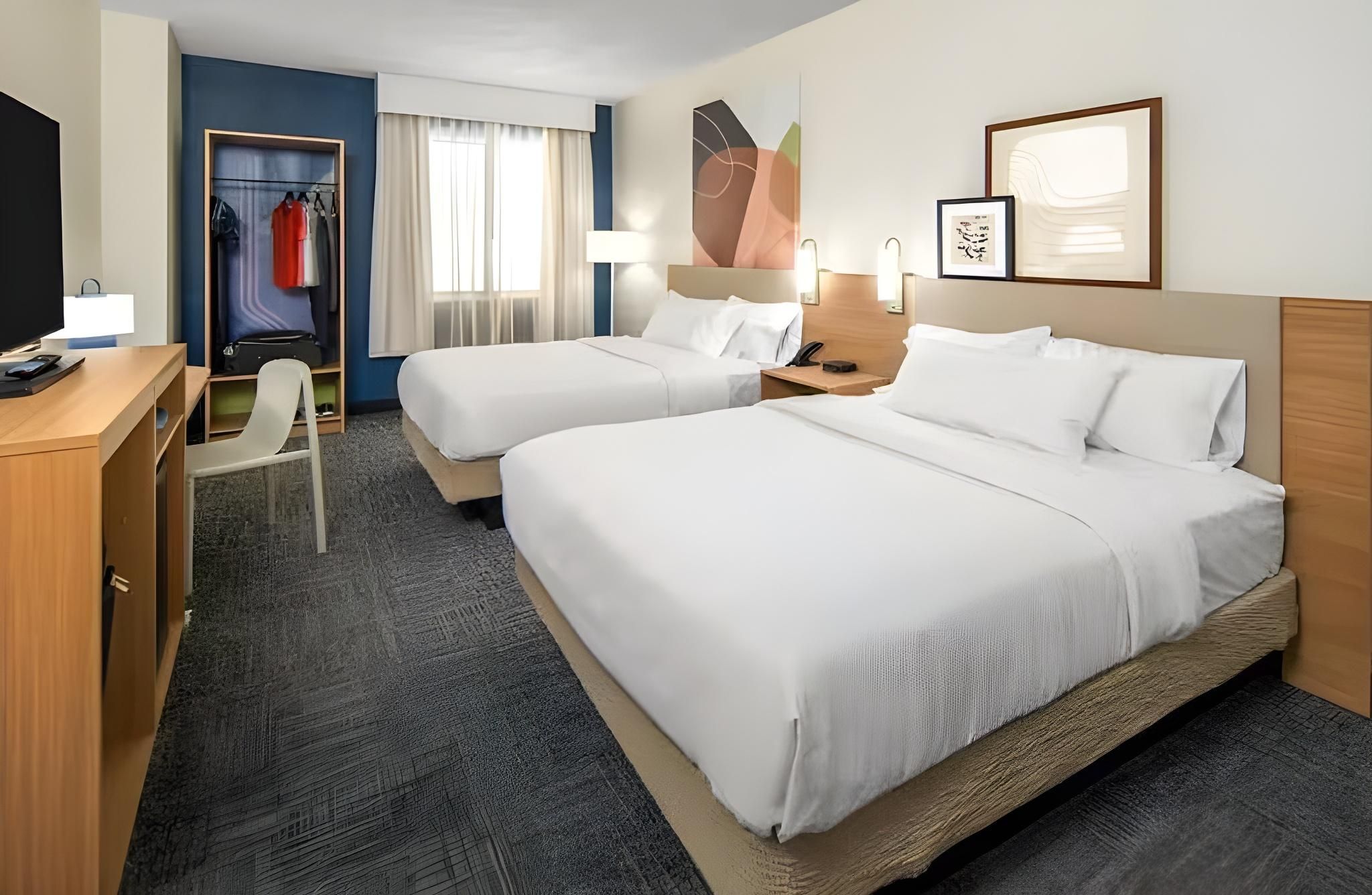 Spark by Hilton Corpus Christi Southeast 2 Queens Mobility Accessible Roll In Shower 2