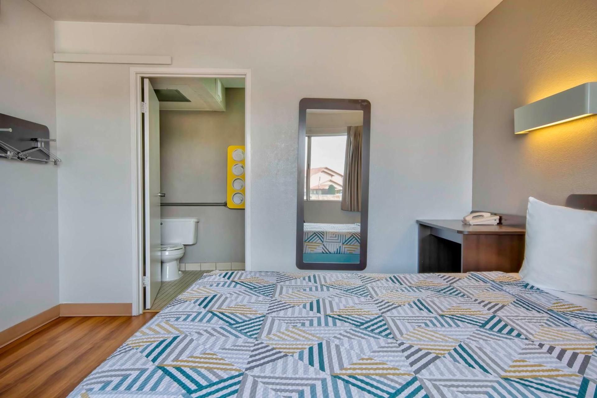 1 Full Bed | ADA/RI Shower/Micfridge