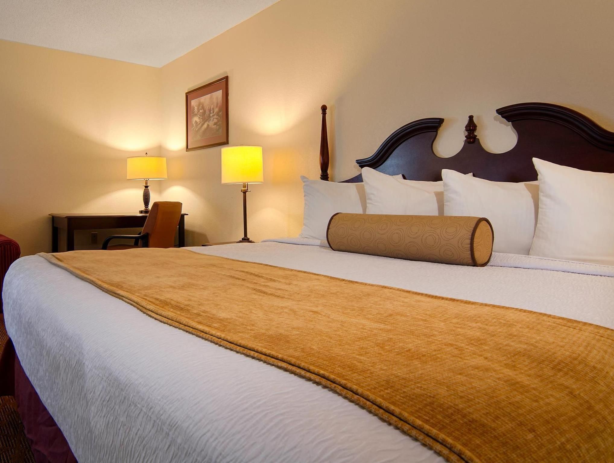 Queen Room with Roll-in Shower - Non-Smoking/Disability Access