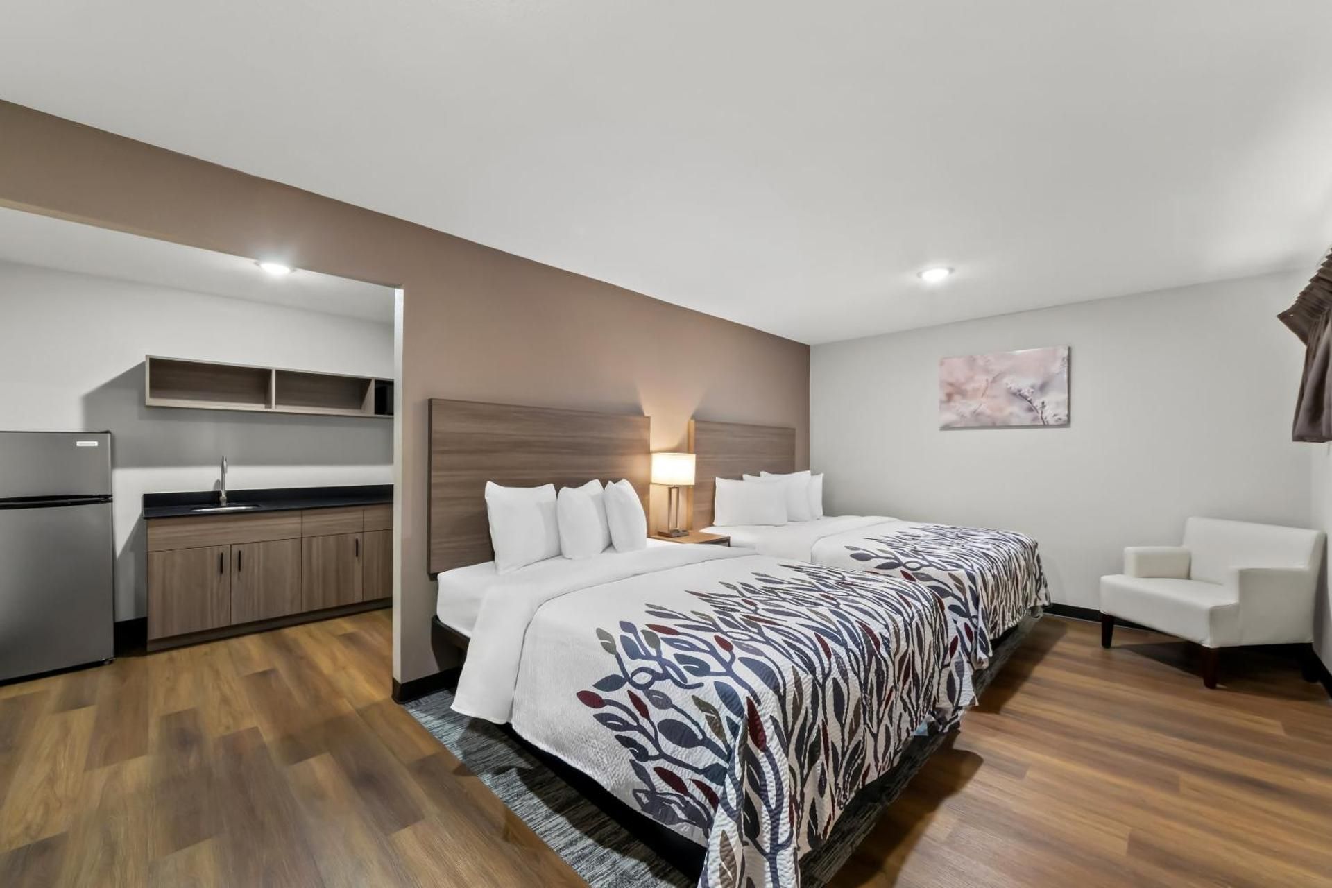 Superior Room with Two Queen Beds with Kitchenette Non-Smoking